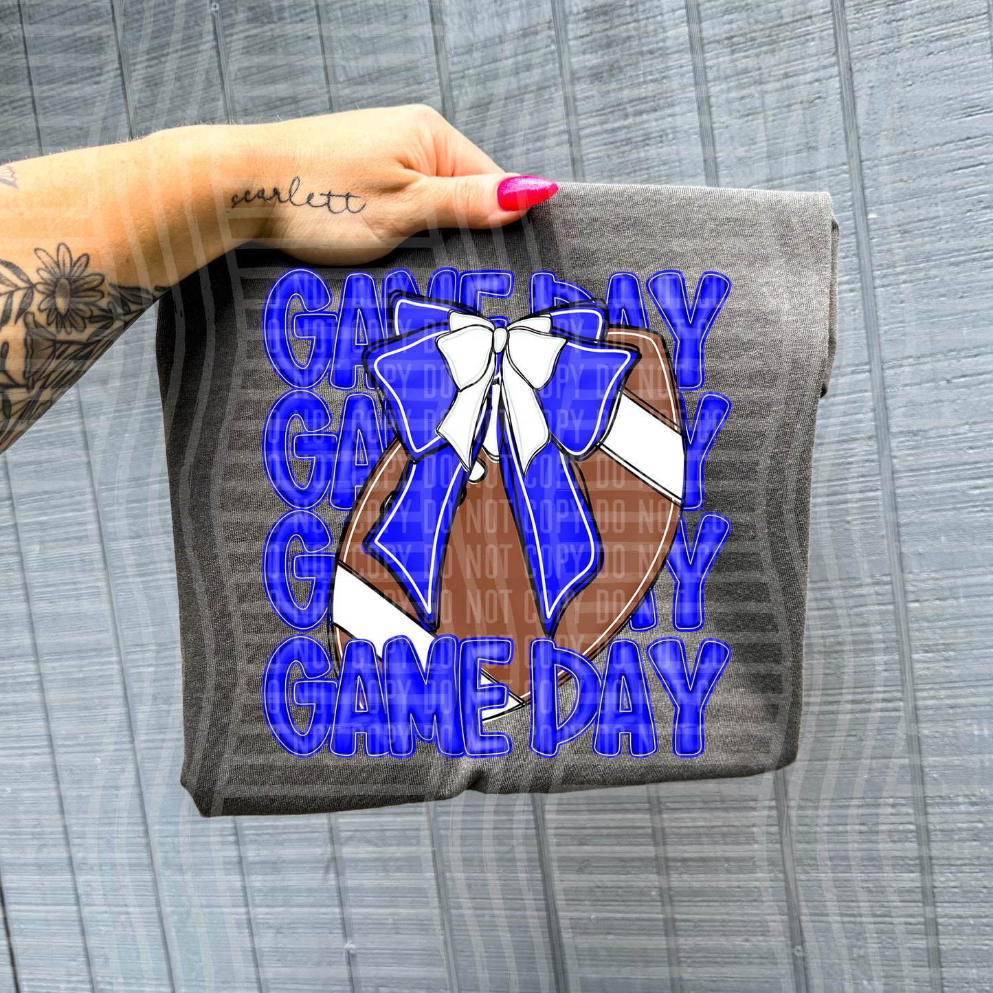 GAMEDAY FOOTBALL BLUE