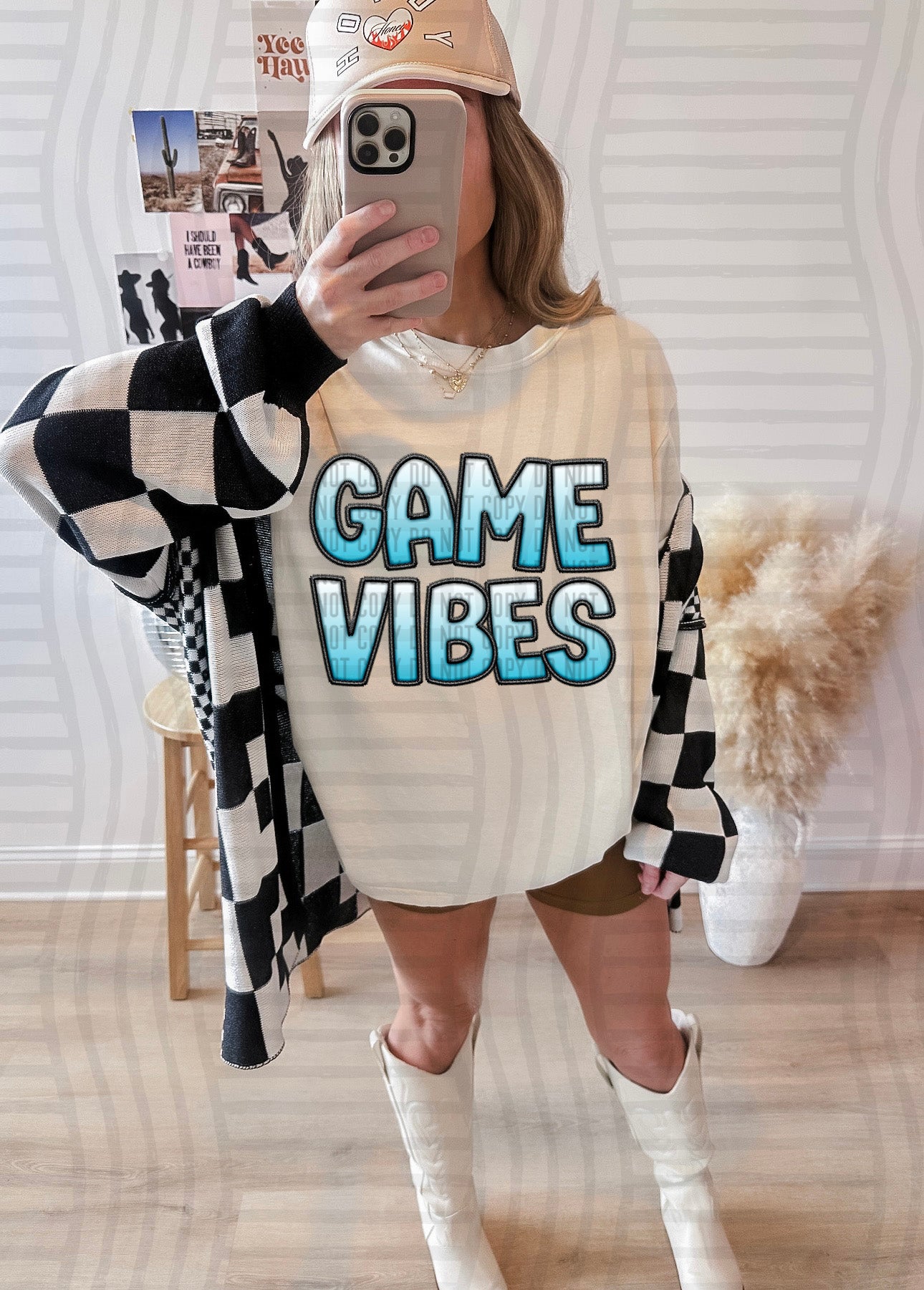 GAME VIBES BRIGHT BLUE