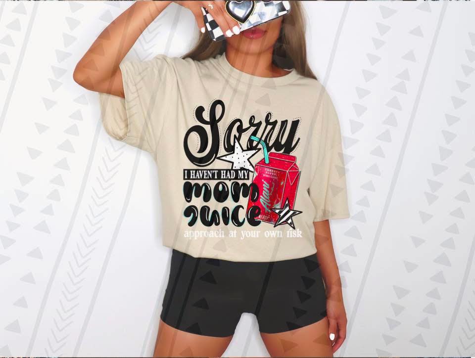 Sorry I haven't had my mom juice (alani)