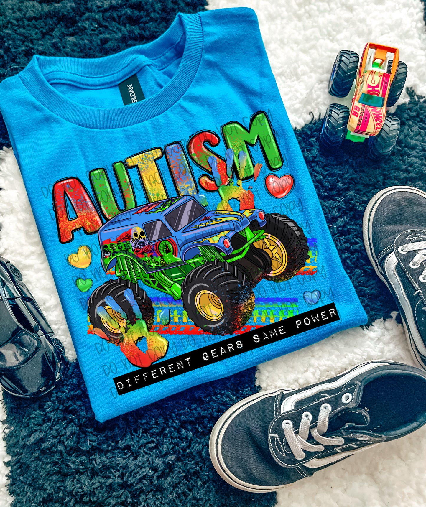 AUTISM DIFFERENT GEARS SAME POWER