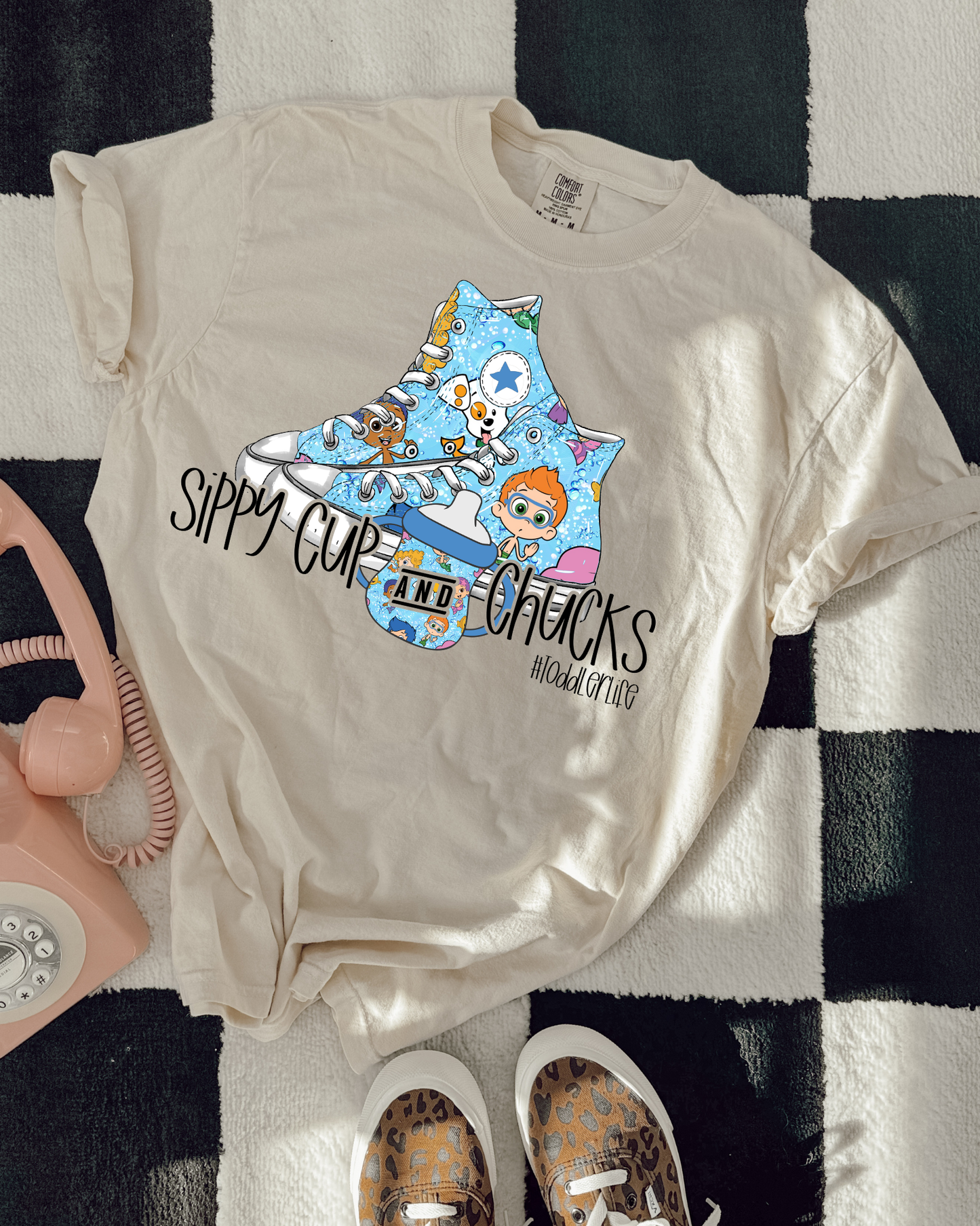 Sippy Cups And Chucks Blue