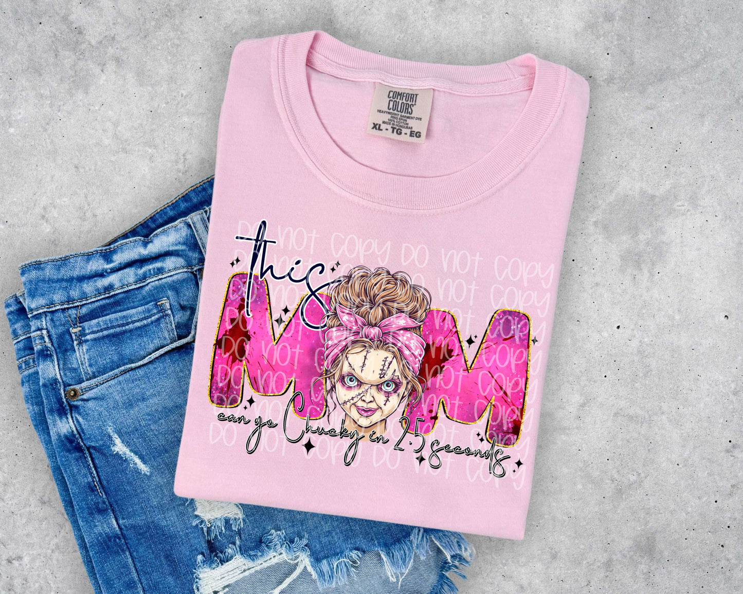 This mom can go Chucky in 2.5 seconds