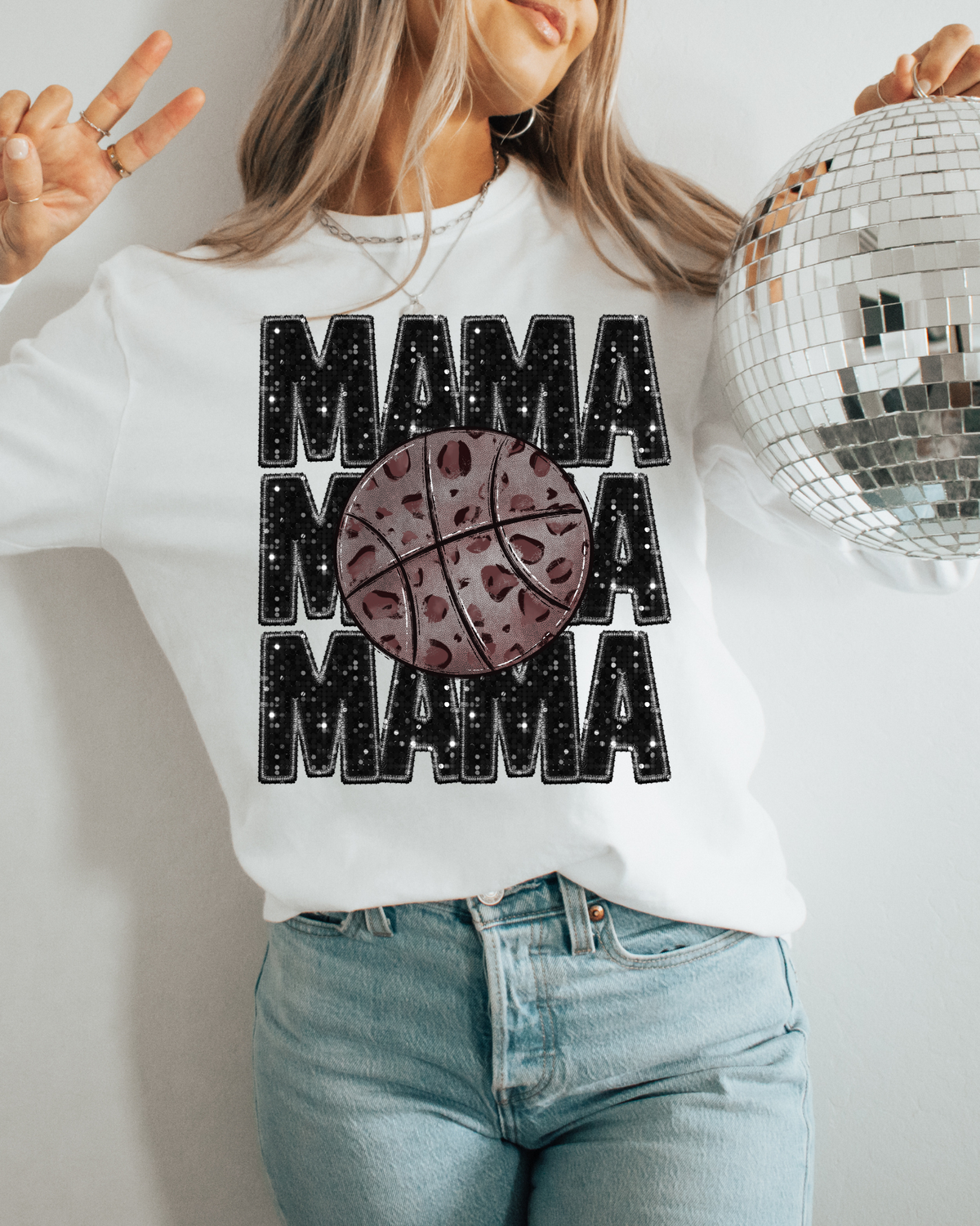 Basketball Mama (leopard ball)