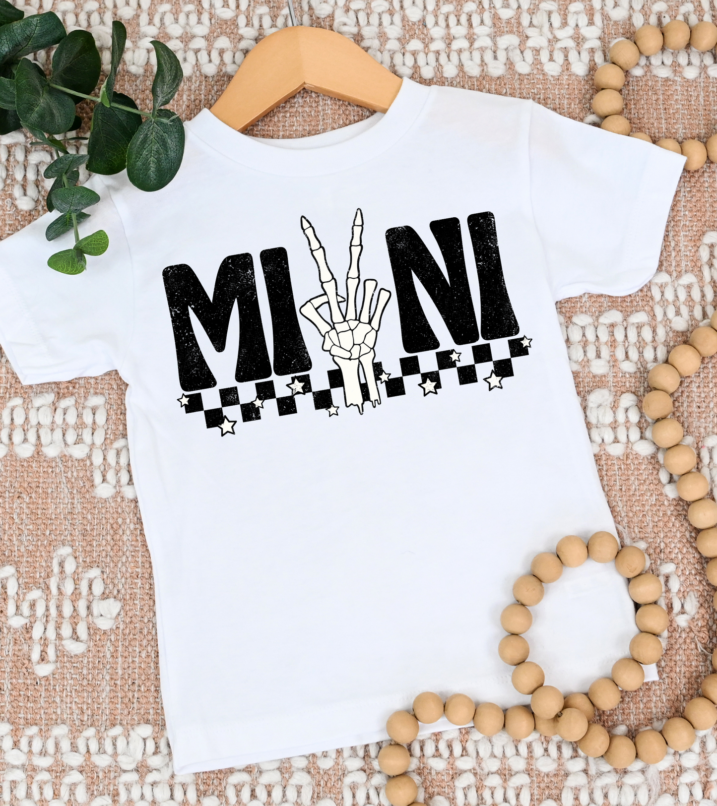 Mini Skeleton Hand Checkered