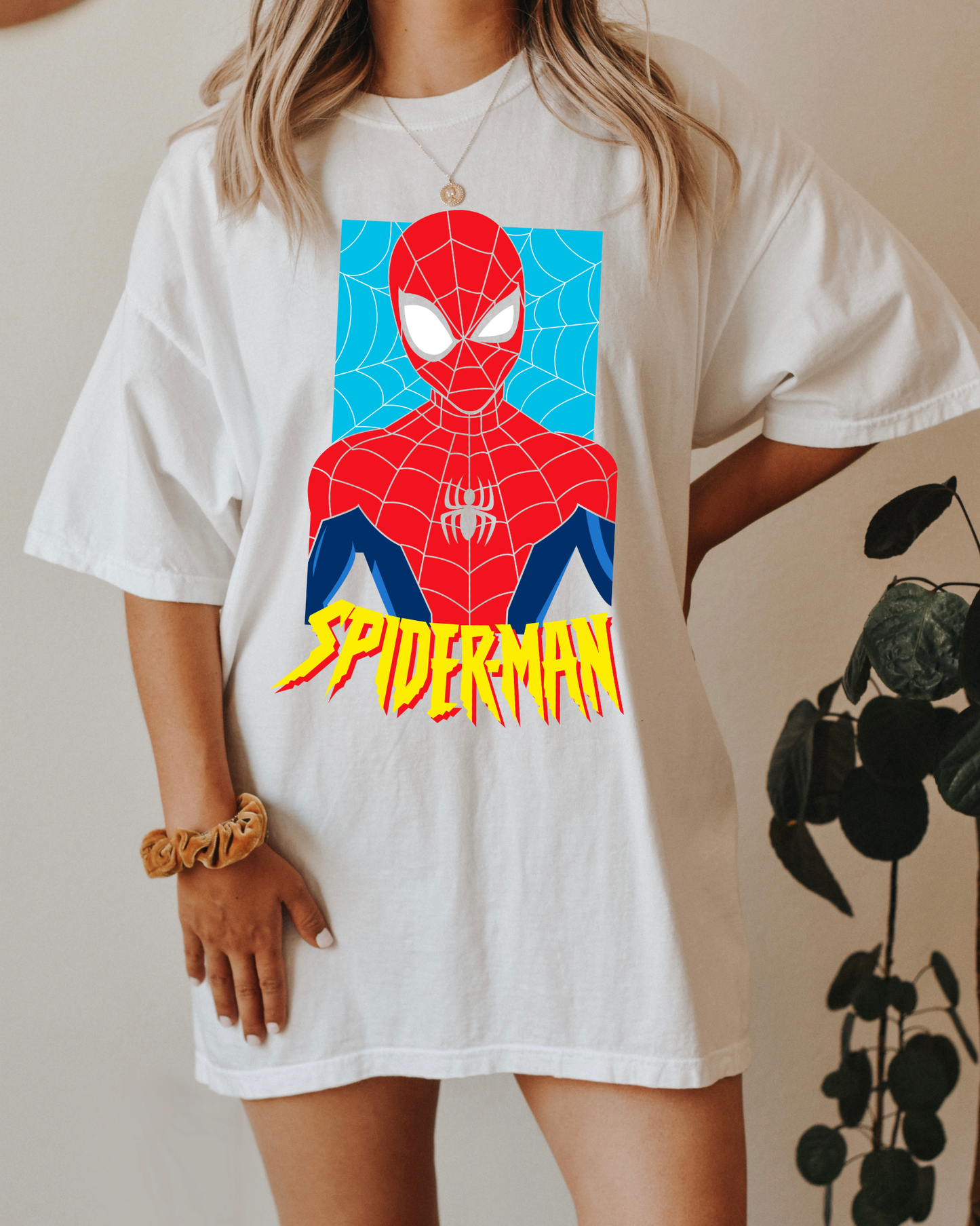 Spiderman Blue Web