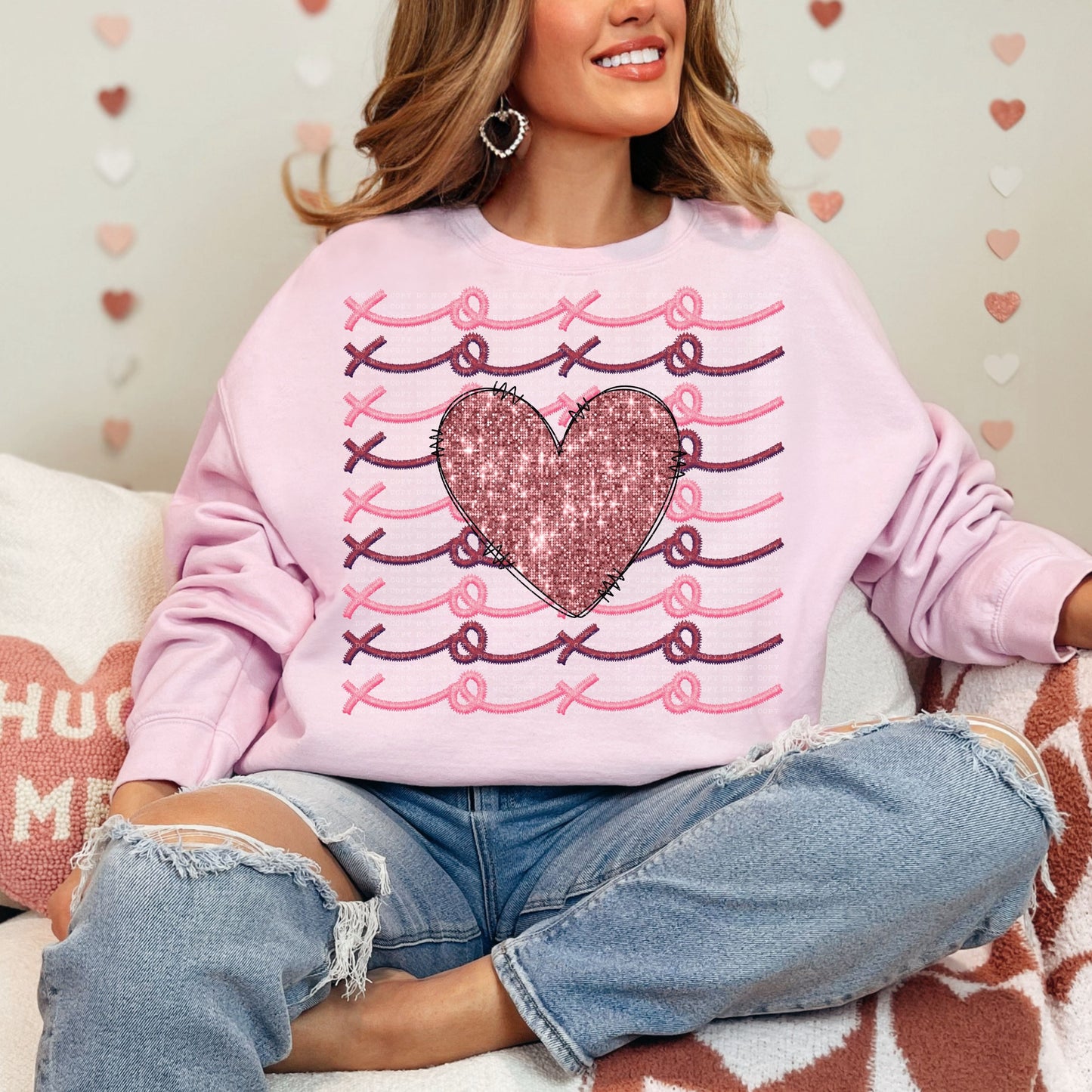 Xoxo-Glitter Heart