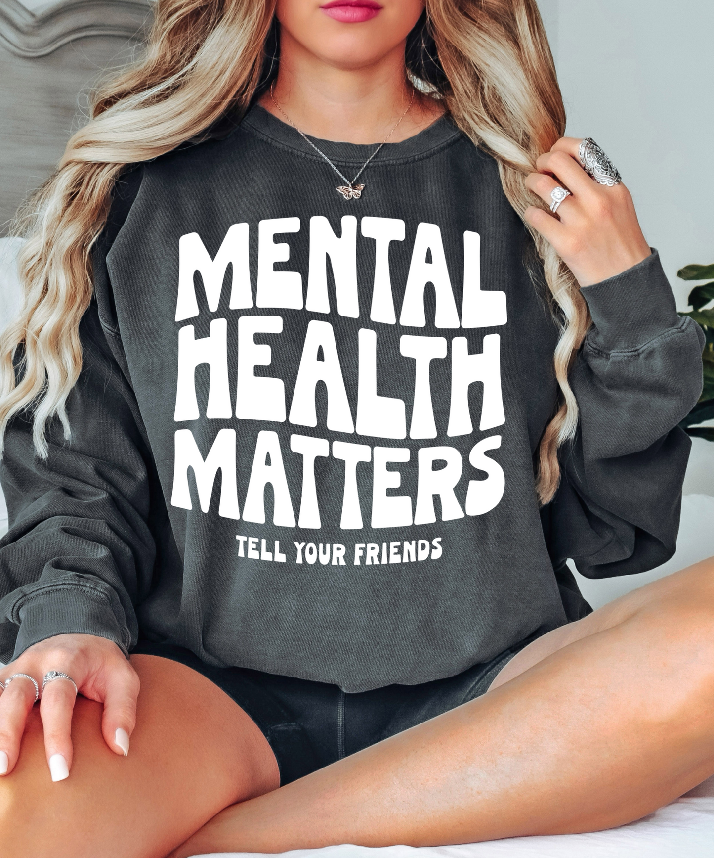 Mental health matters - white