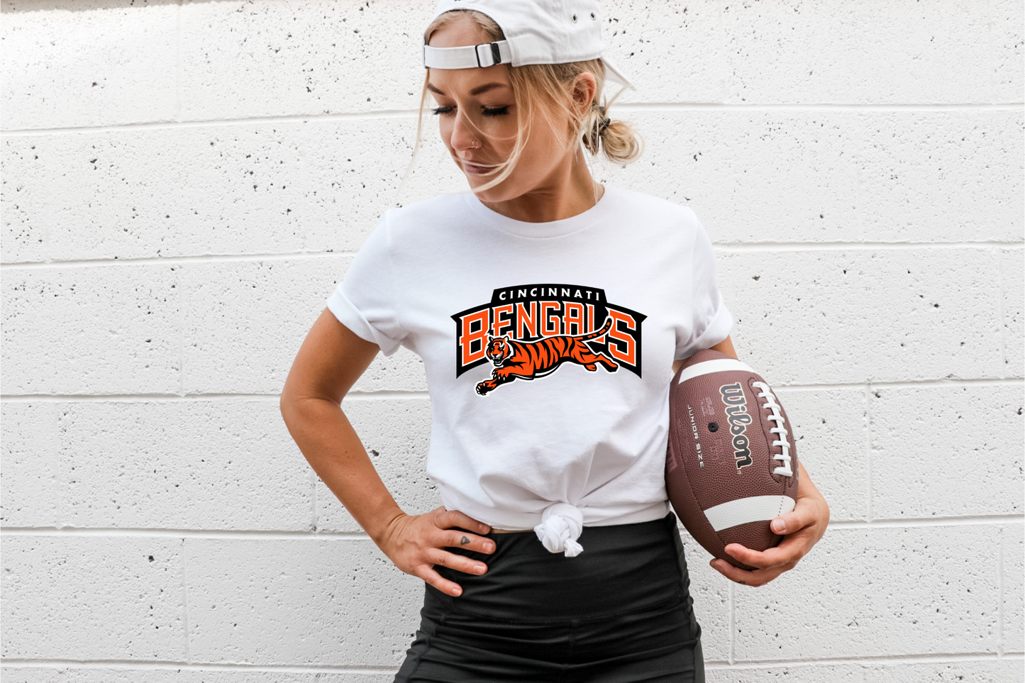 Cincinnati Bengal's with mascot