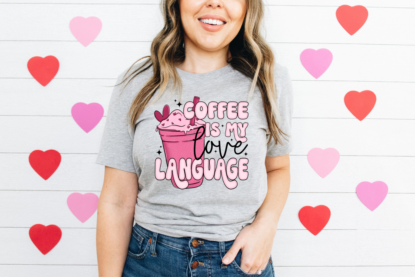 Coffee Is My Love Language – PINK