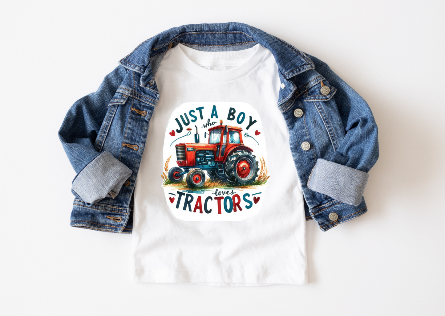 Just A Boy Who Loves Tractors