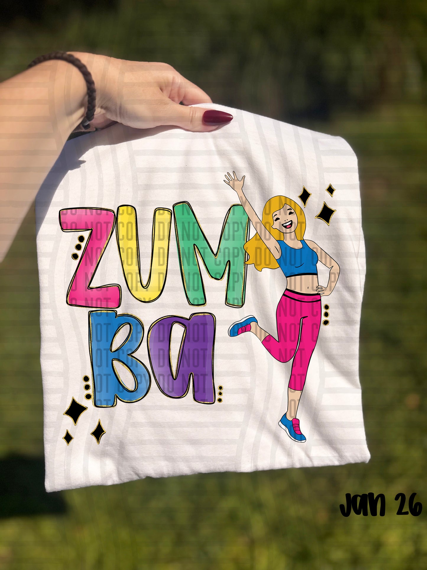ZUMBA BLONDE HAIR