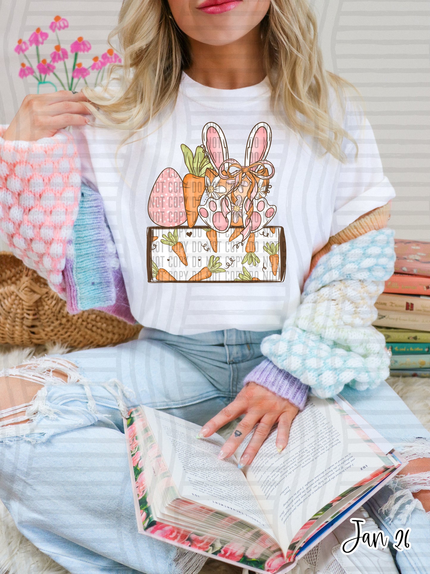 CUSTOM NAME BUNNY EAR CARROTS