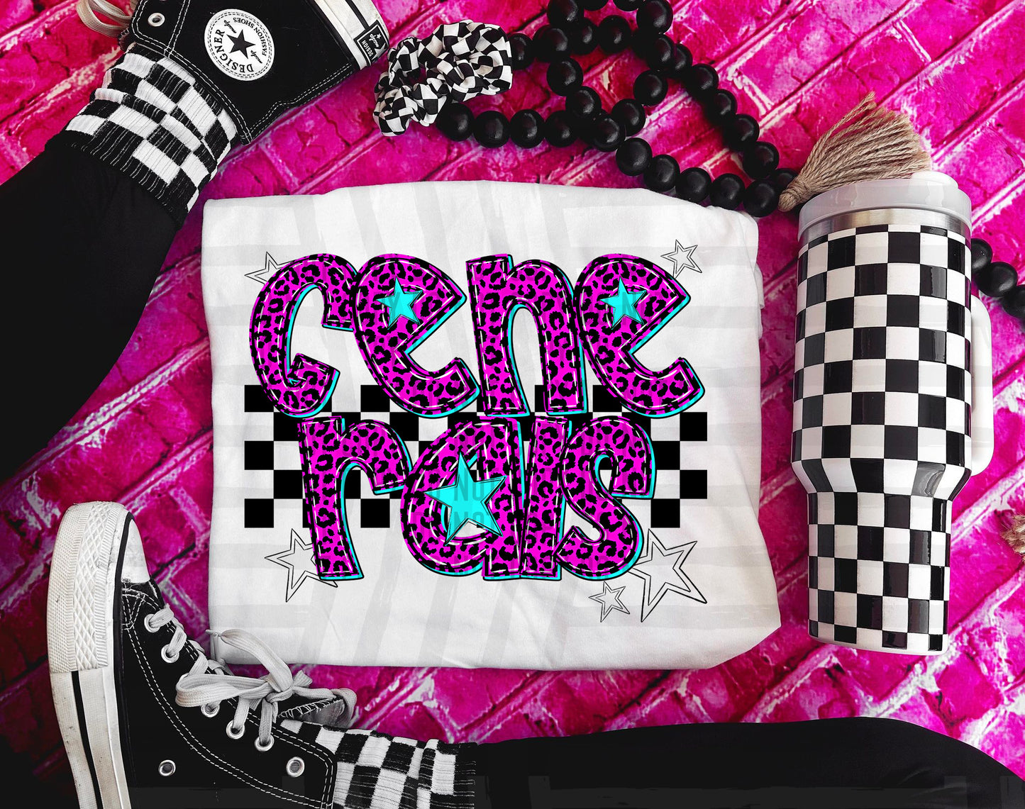 Generals (pink neon leopard)