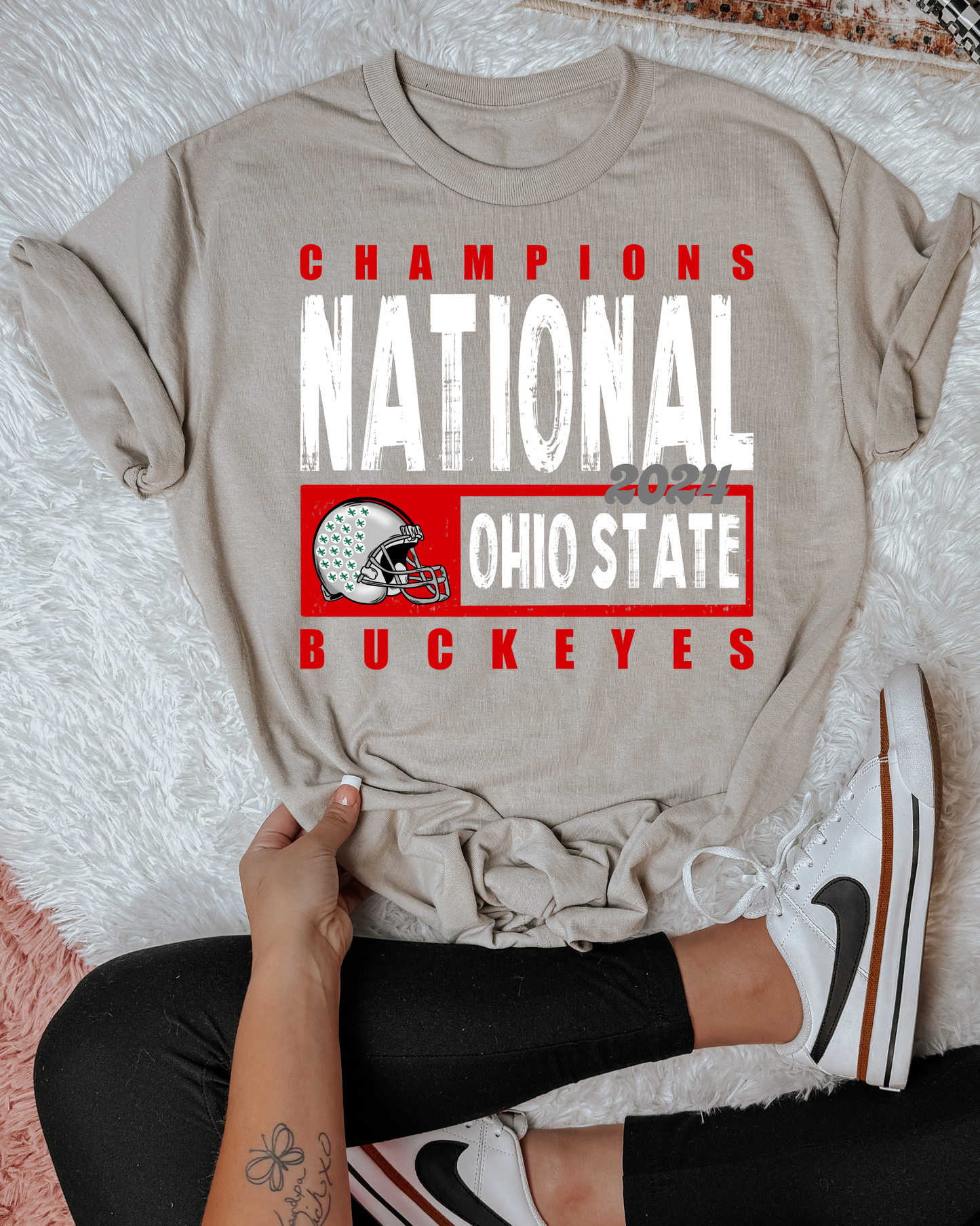 Ohio State National Championship 2024 White