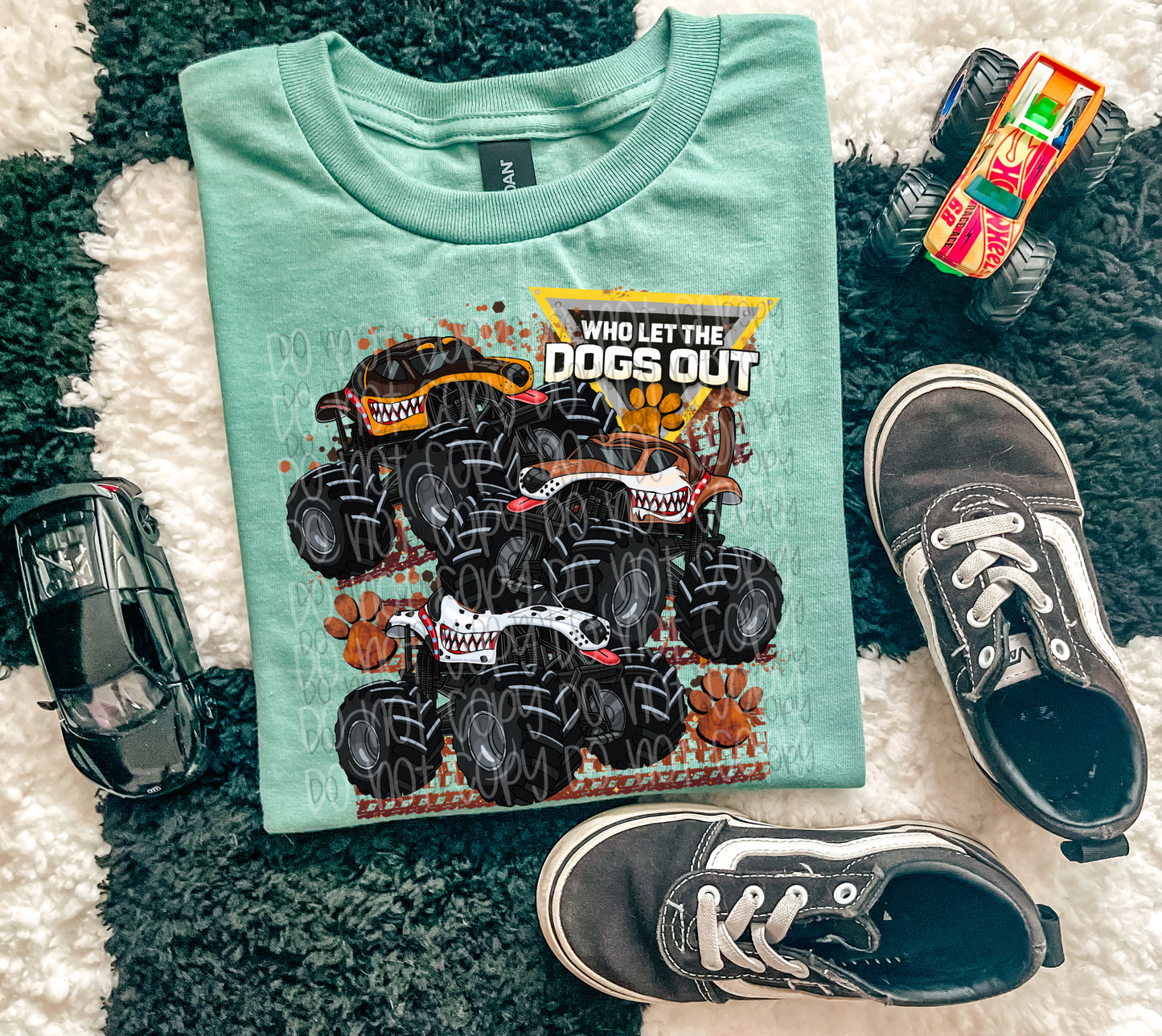 WHO LET THE DOGS OUT MONSTER JAM