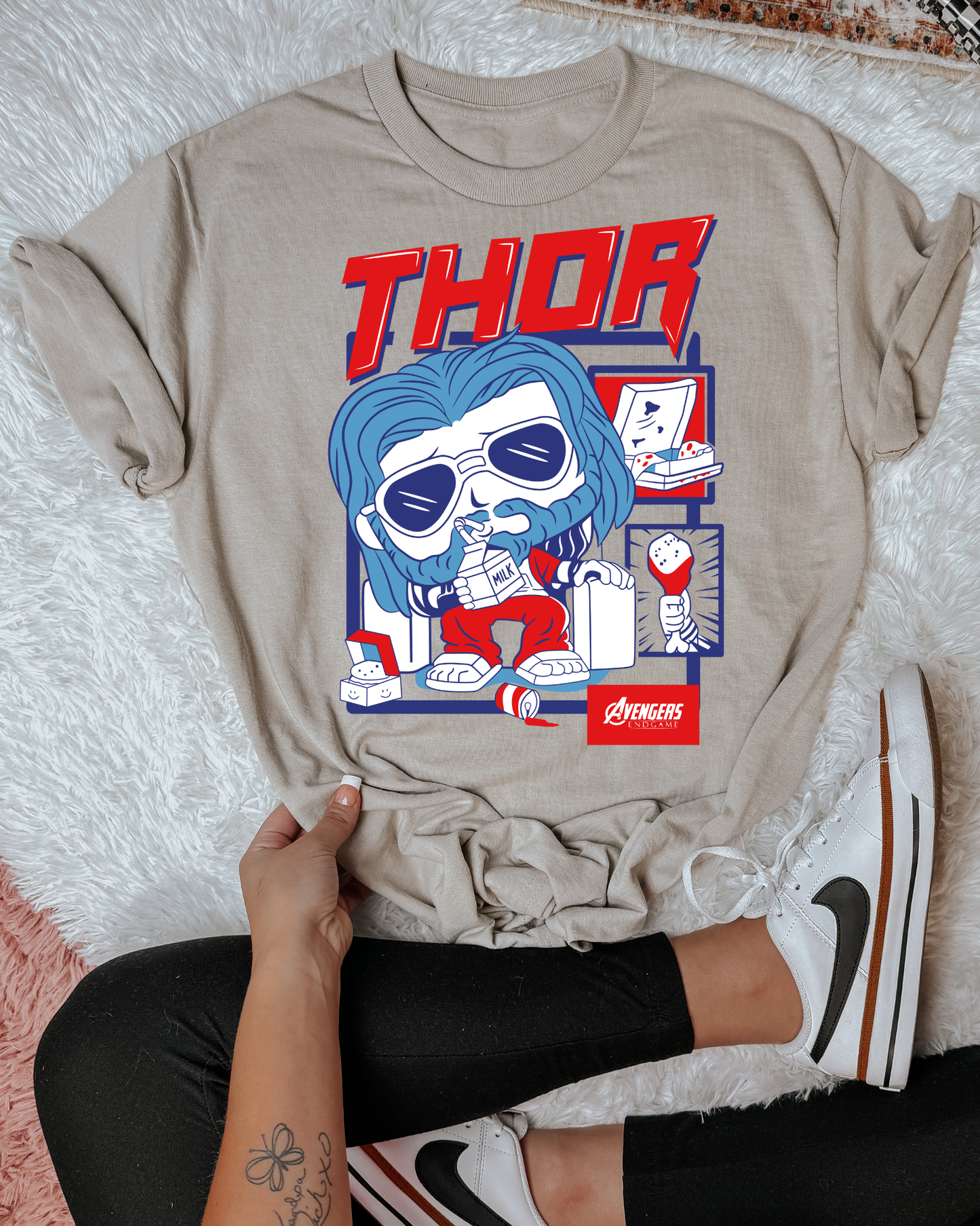 Thor Avengers Endgame Pop Style