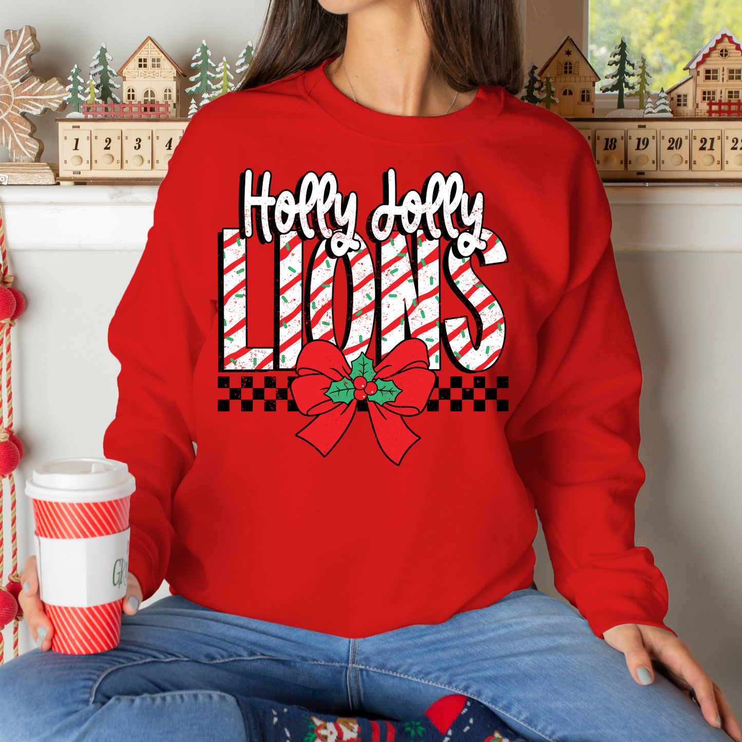 Holly Jolly Lions