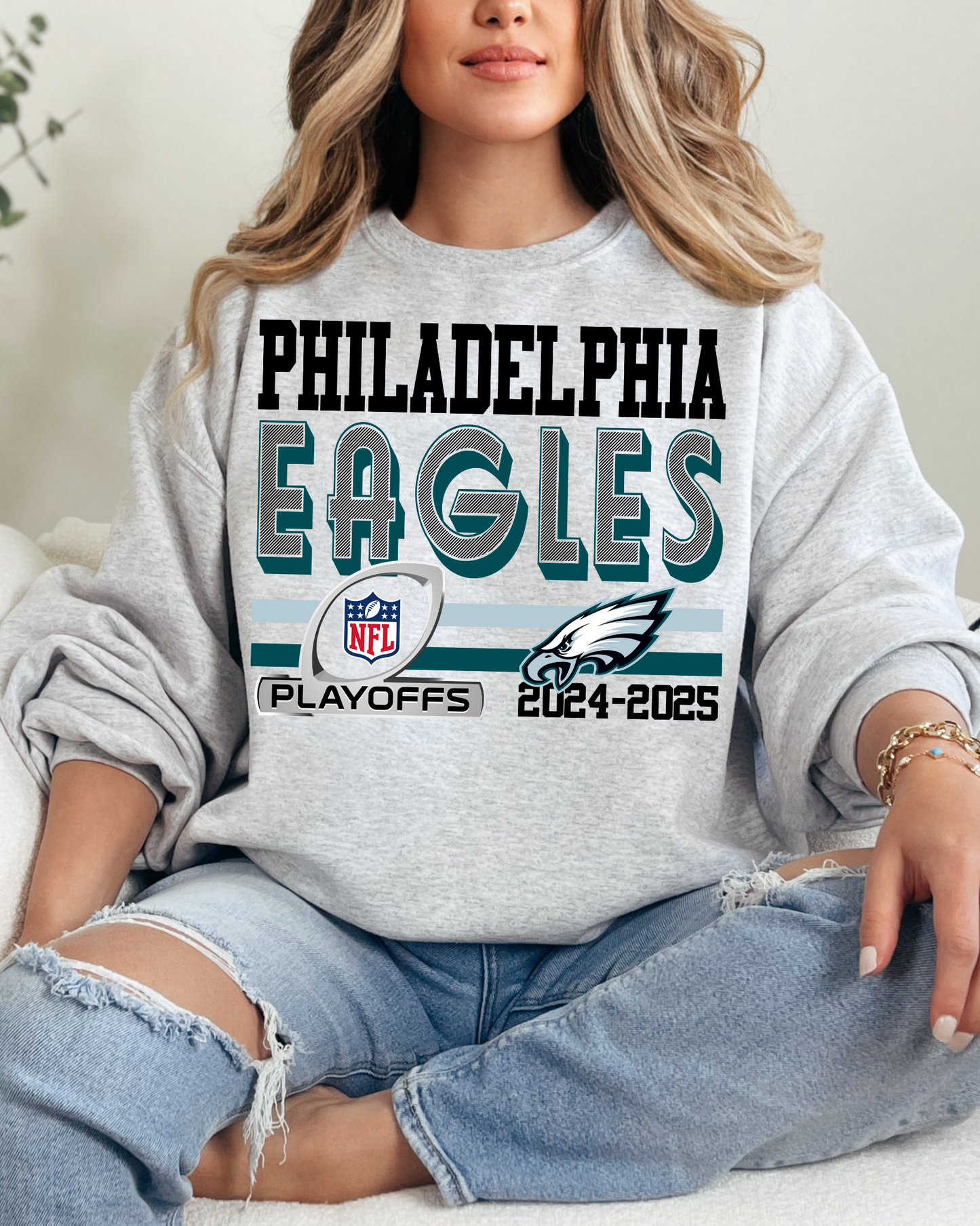 Philadelphia Eagles Playoff 2024-2025 Logo