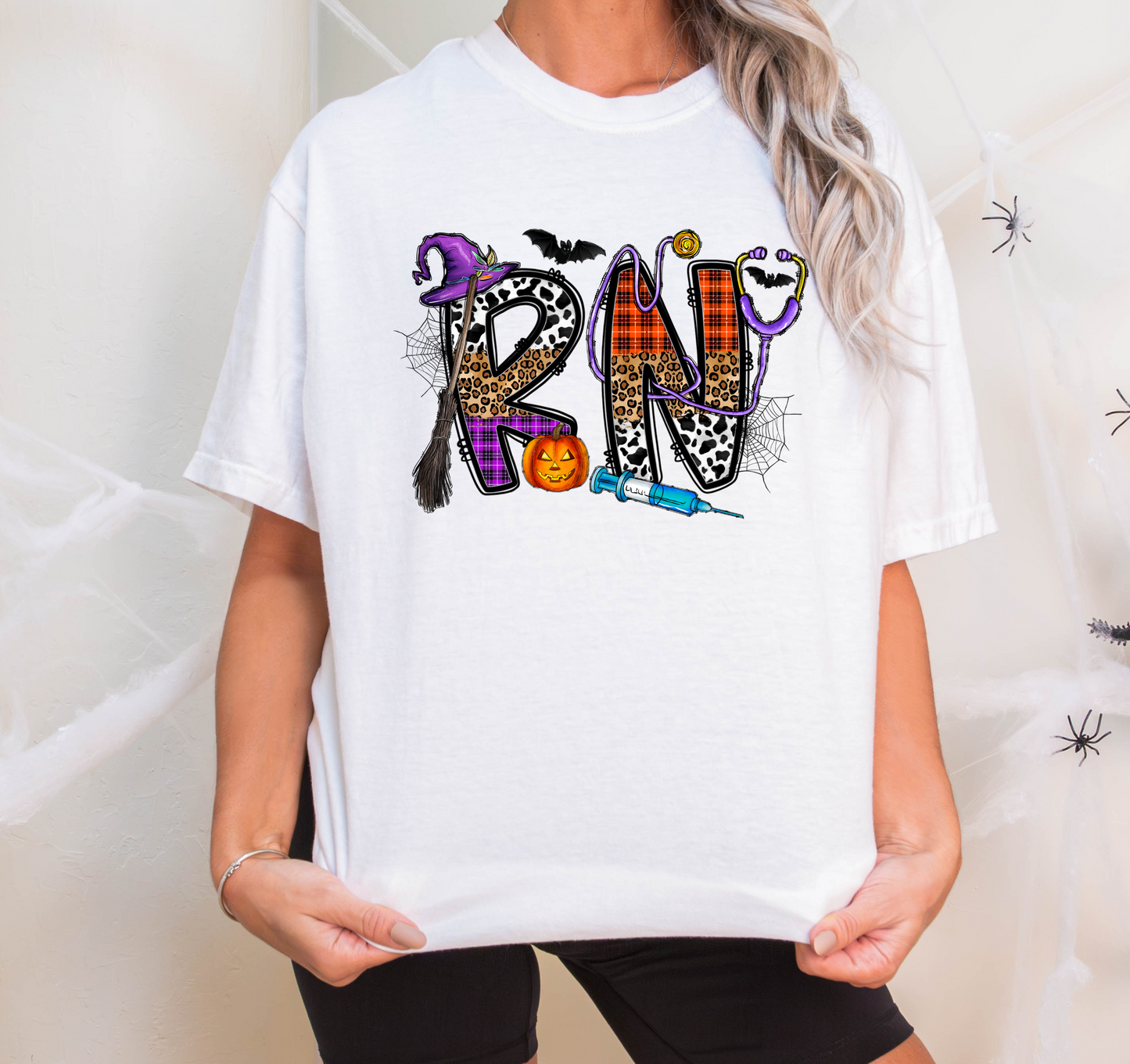 RN - cheetah/cow print