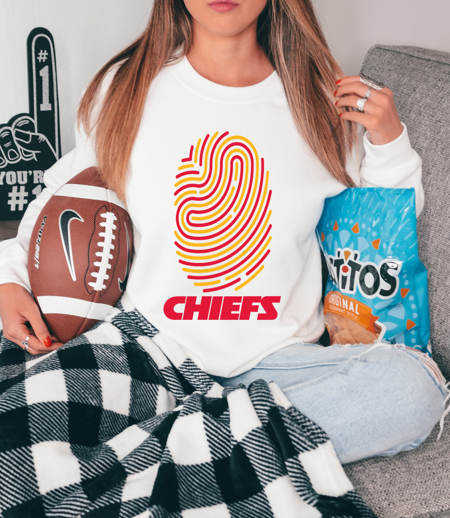 Chiefs with red/yellow fingerprint