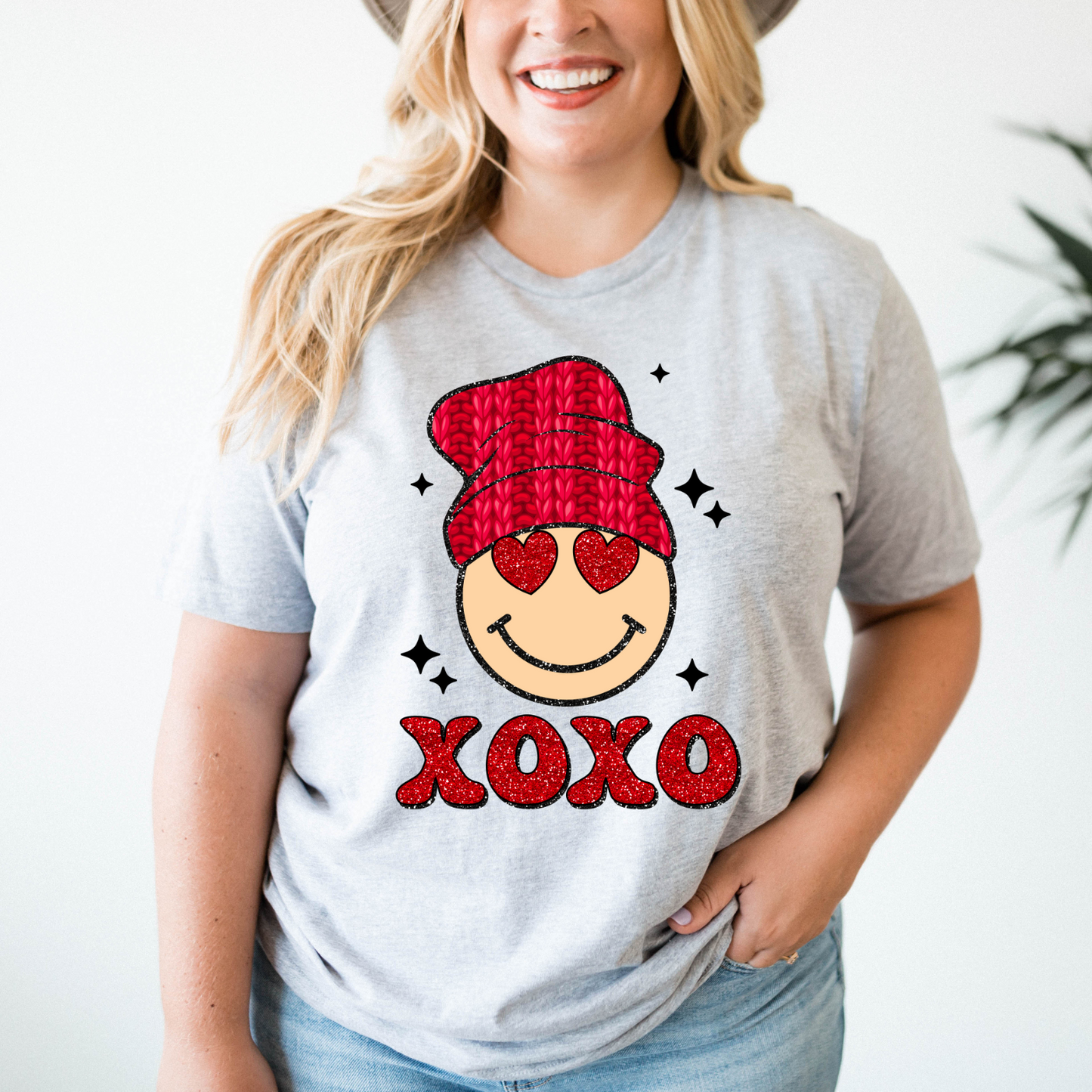 Xoxo-Smiley With Beanie