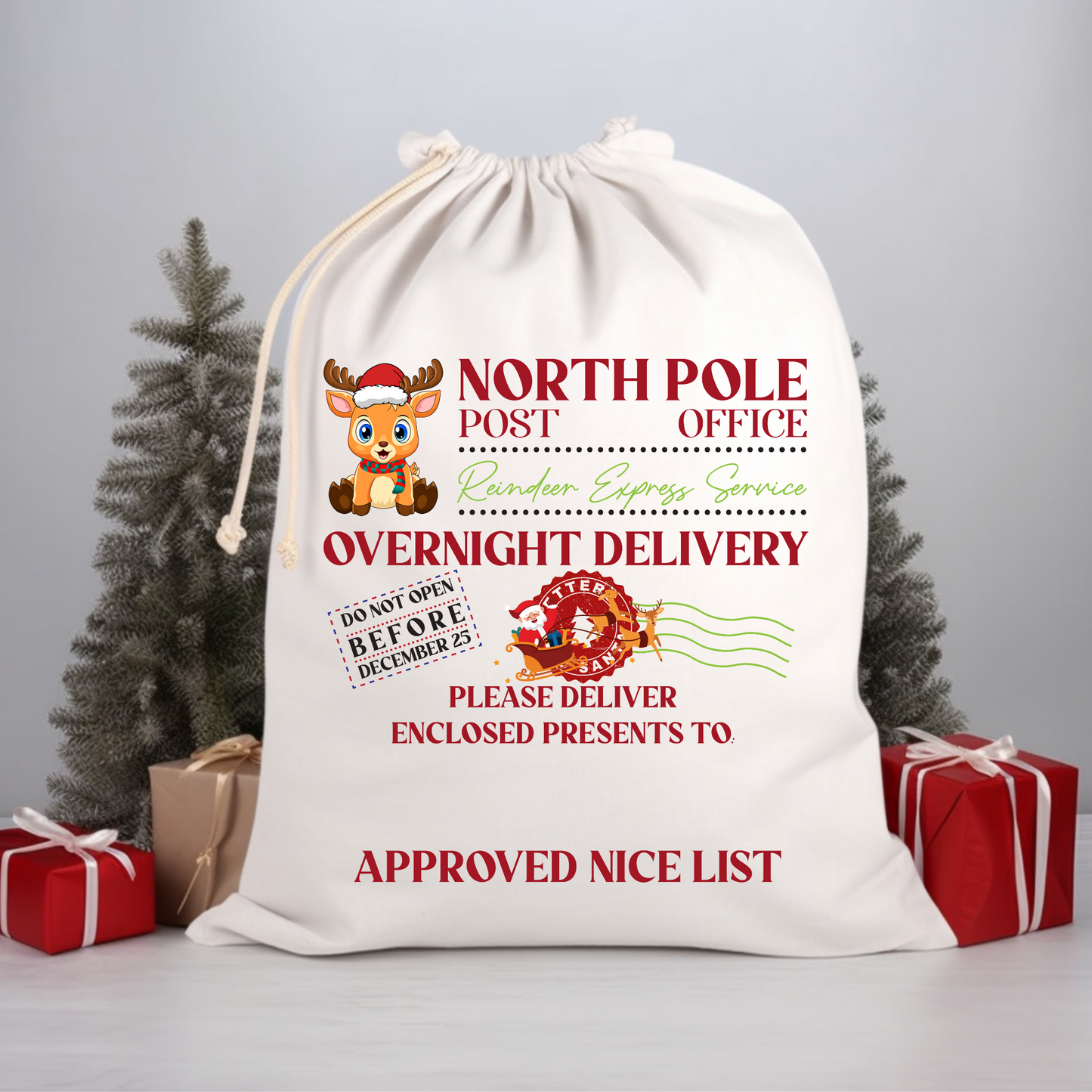North Pole Post Office Reindeer Express Service
