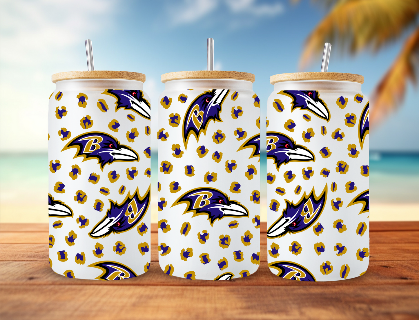 Ravens Leopard - UV Libby Wrap