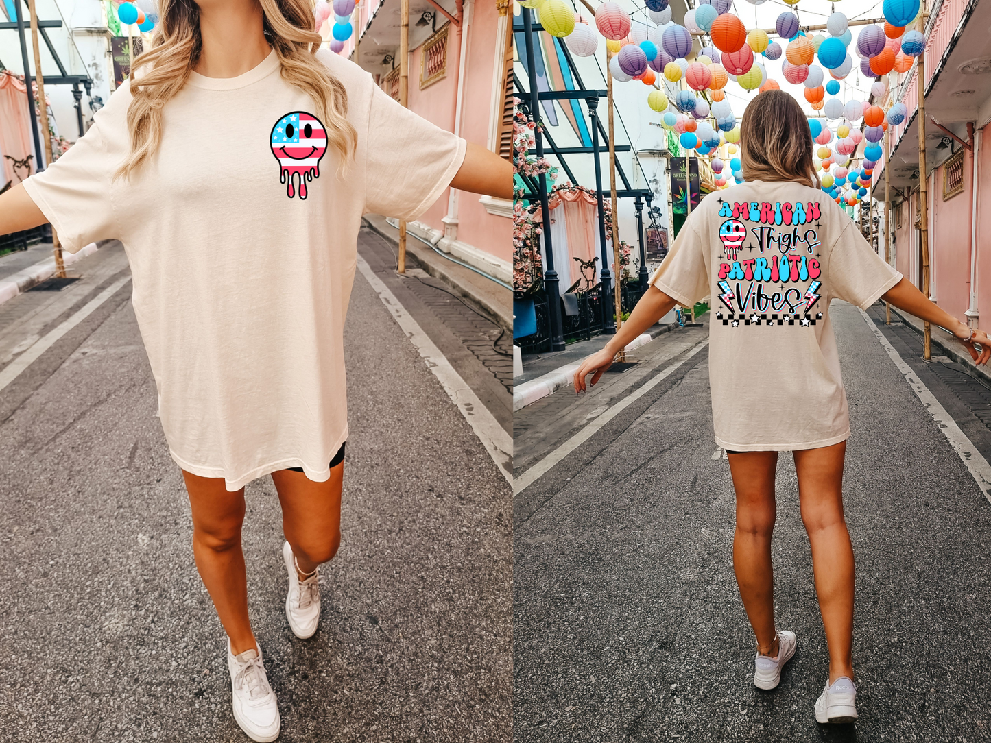 American Thighs Patriotic Vibes - front