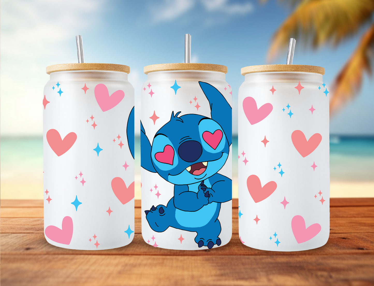 Heart Eyes Stitch - UV Libby Wrap