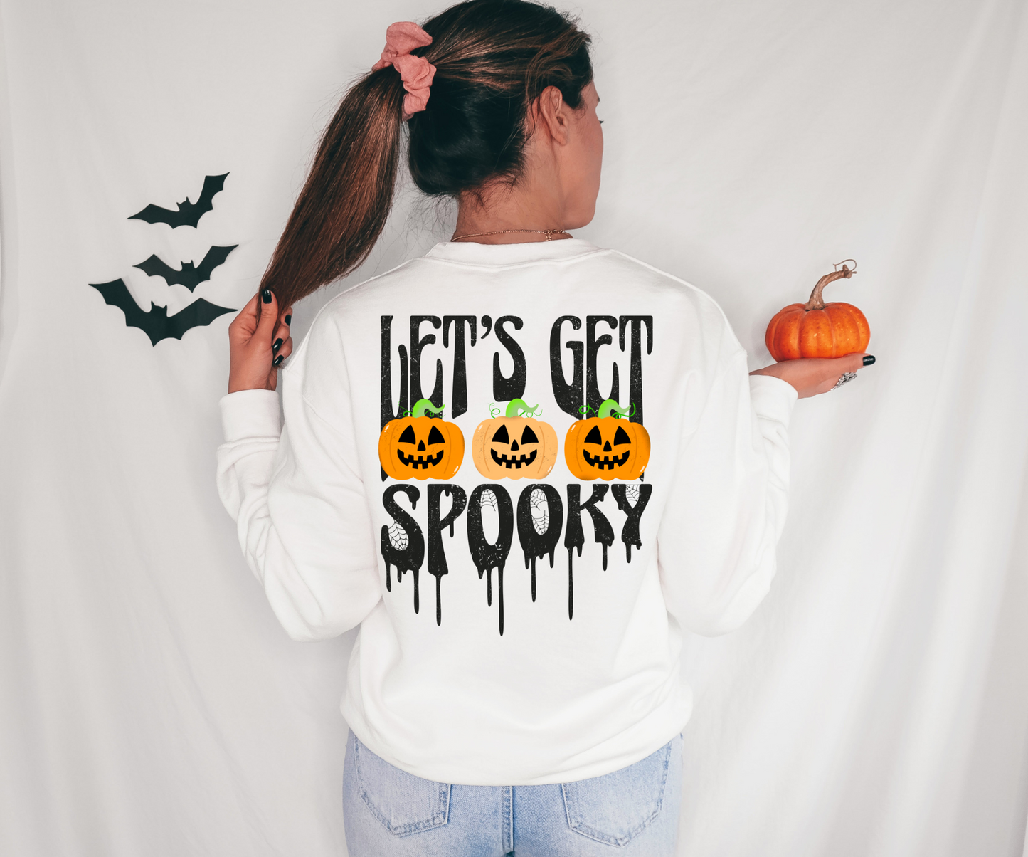 Let's get spooky- black letters