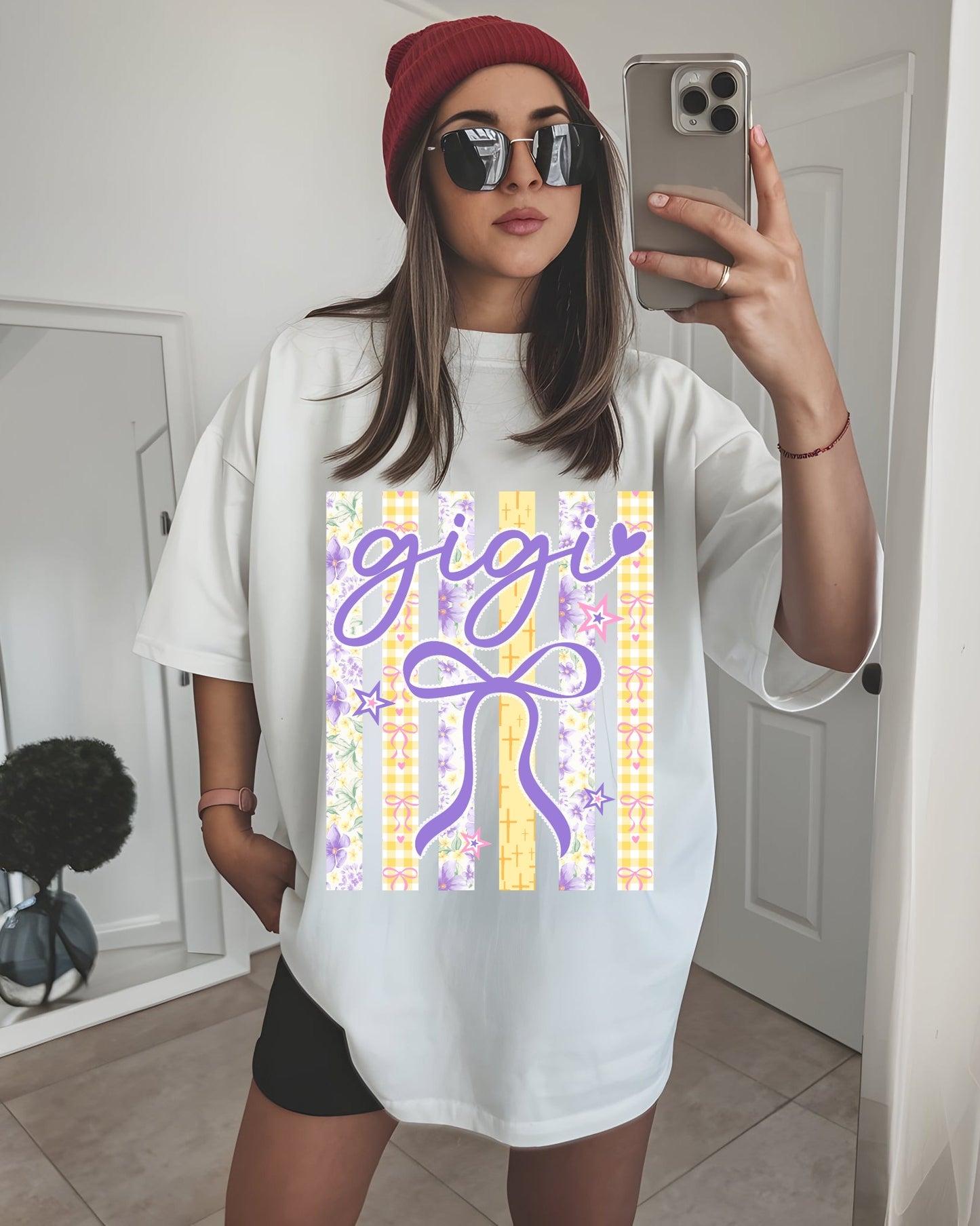 Gigi Bow Stripes