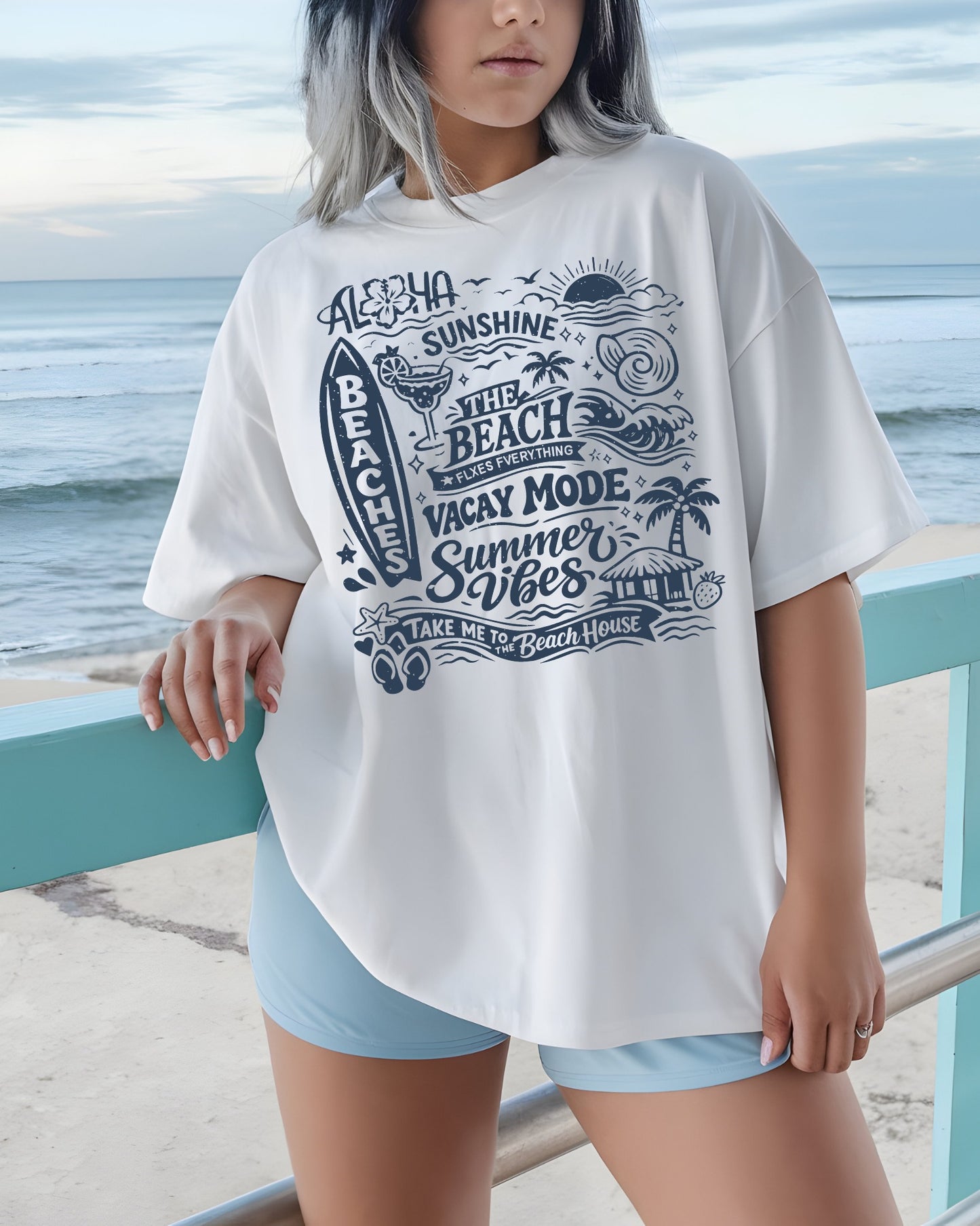 Beach Life Typography