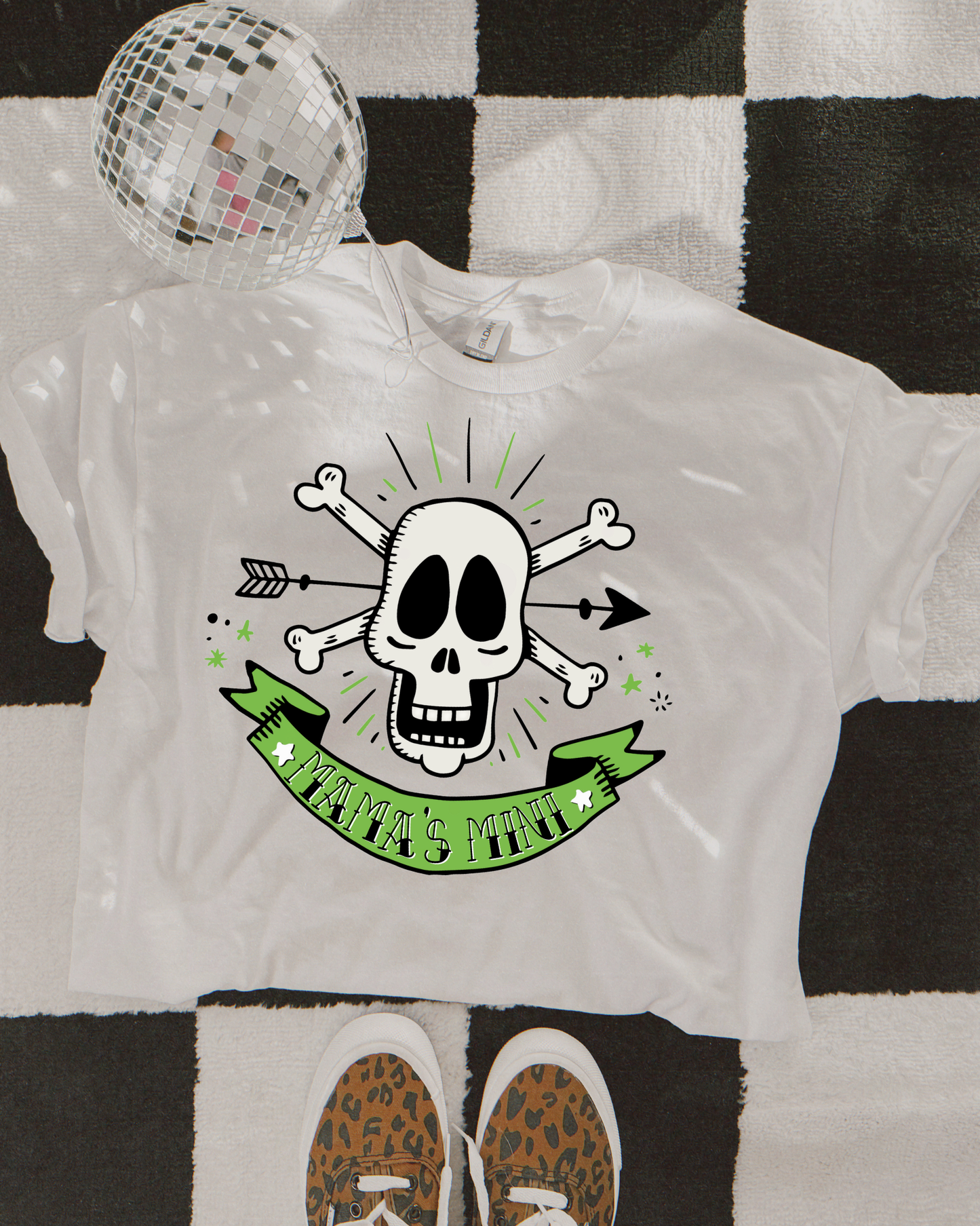 Mama's Mini Skull And Crossbones