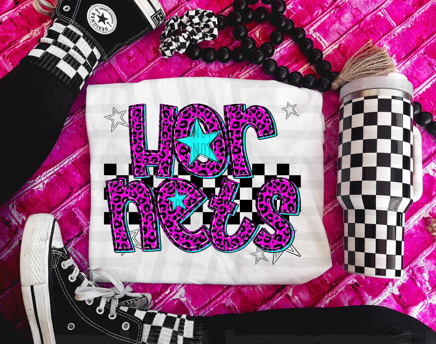 Hornets (pink neon leopard)