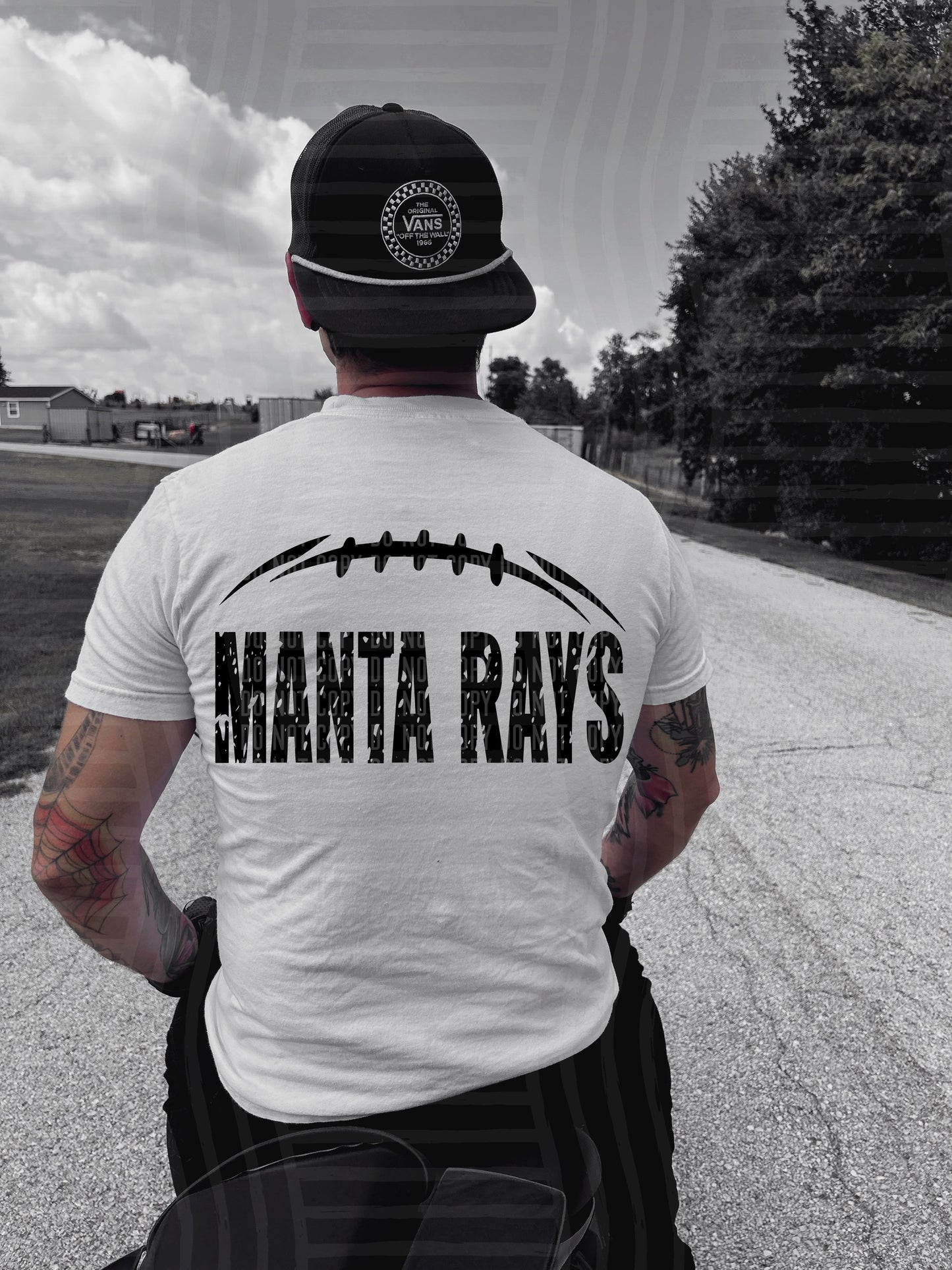 Manta Rays (solid black football)