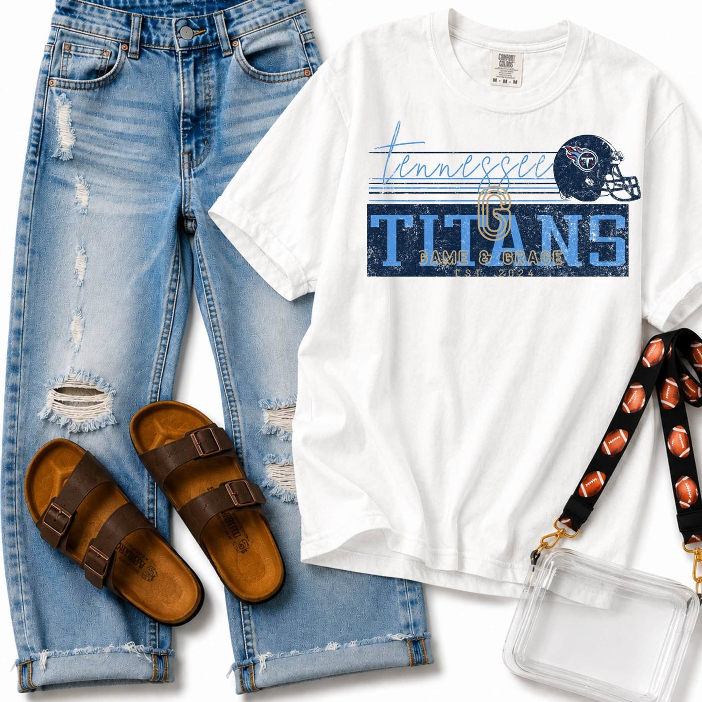Retro Vibe Tennessee Titans
