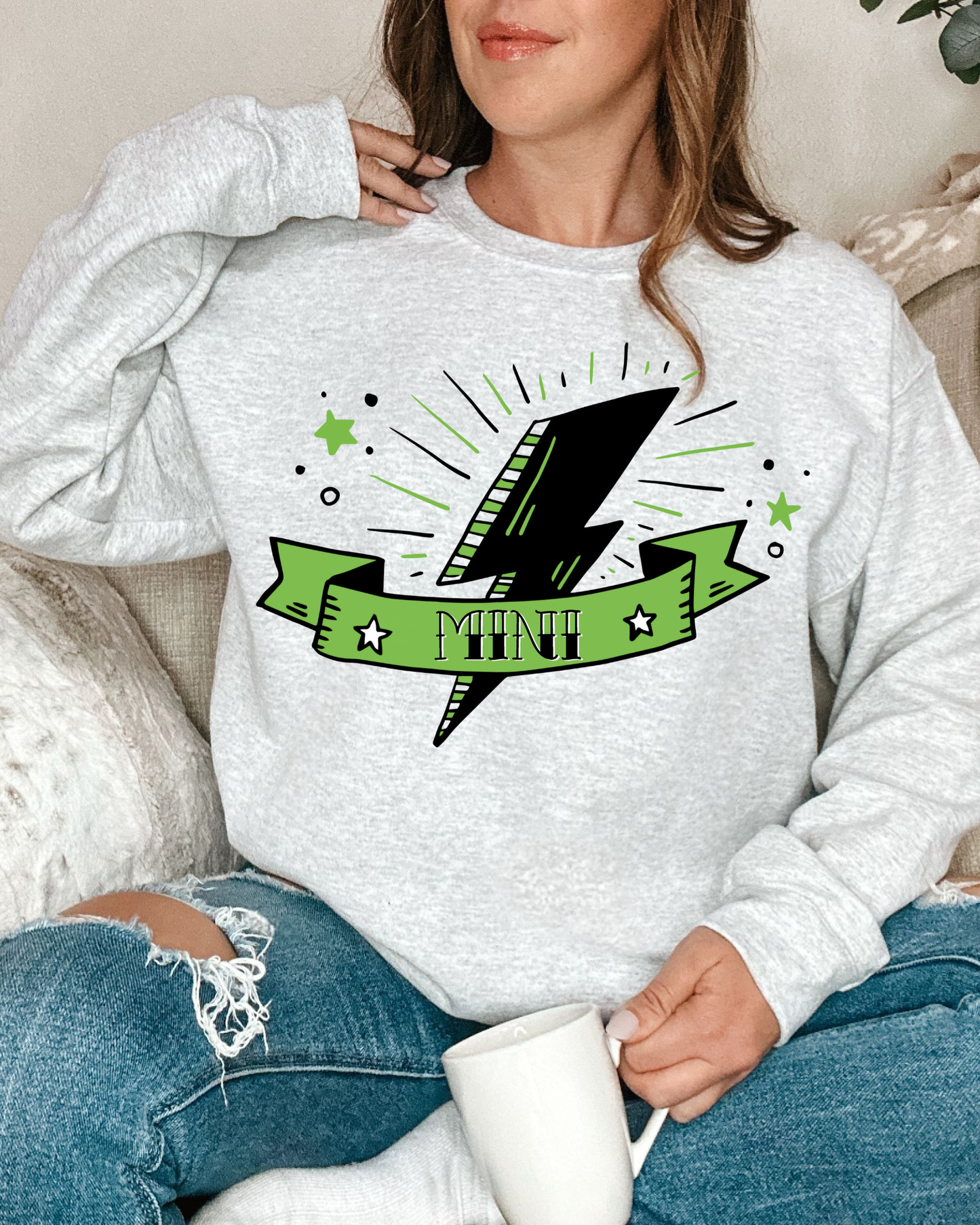 Mini Green Lightning Bolt