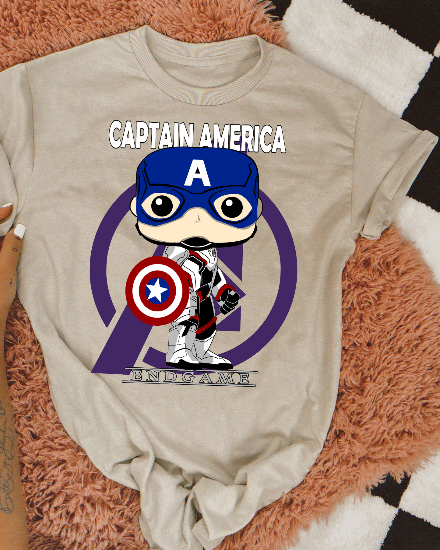 Captain America Endgame Pop Style