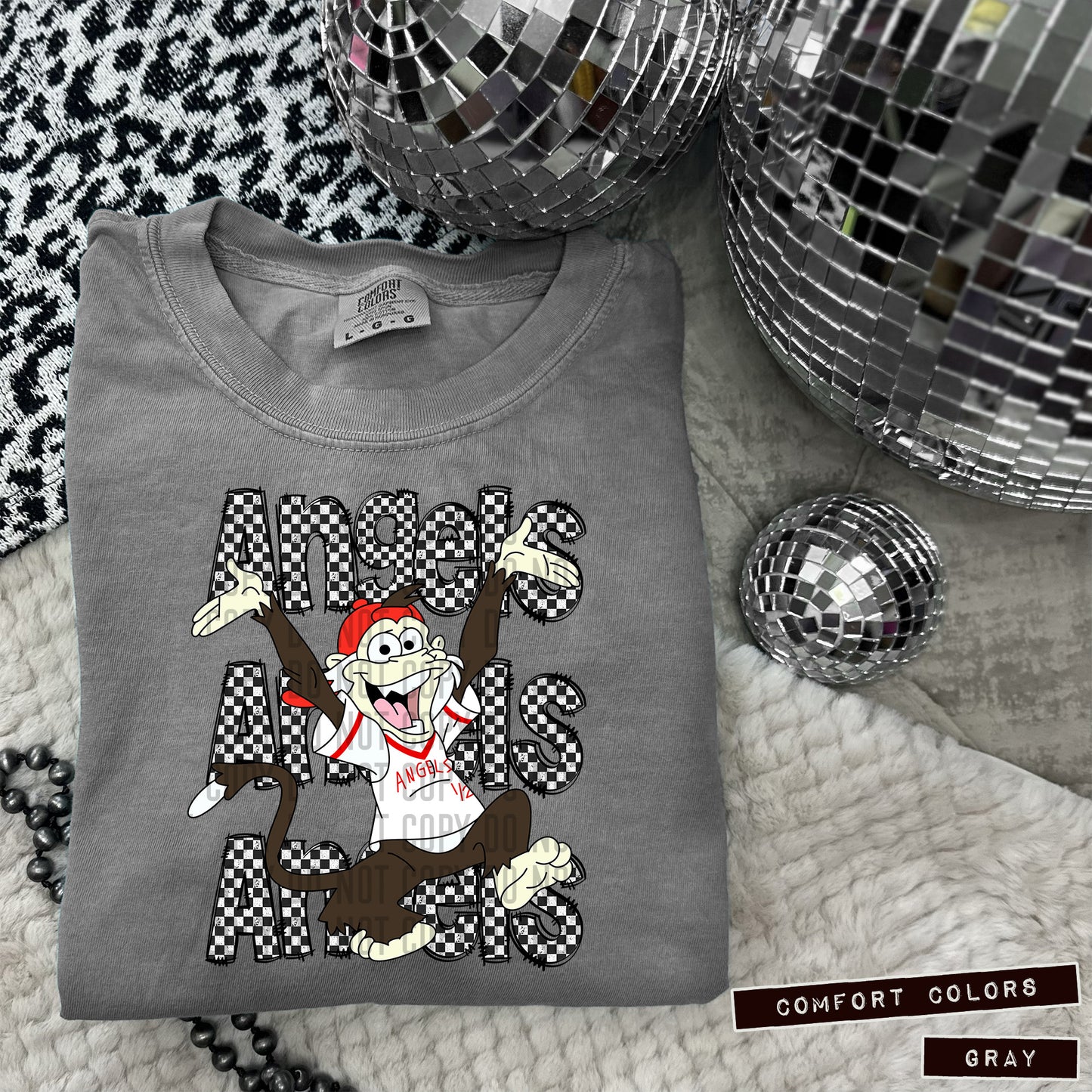 LOS ANGELES ANGELS CHECKER