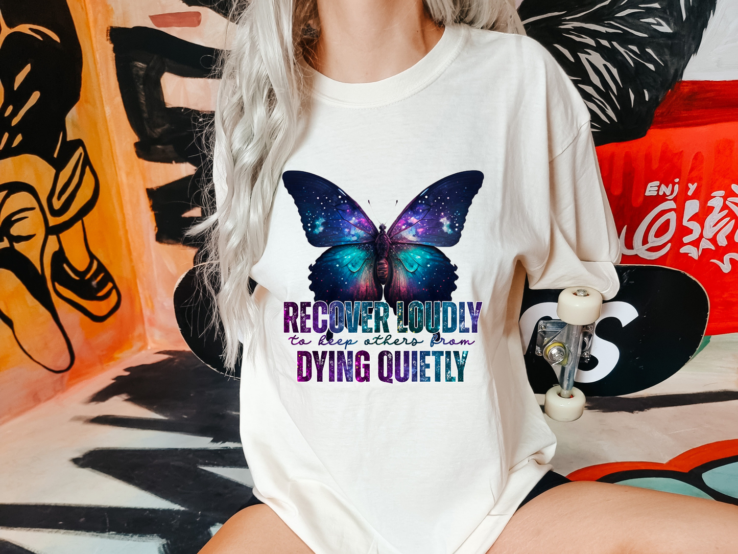 Recover loudly to keep others from dying quietly