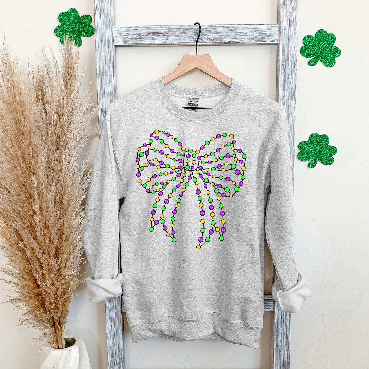 Mardi Gras Bow Beads