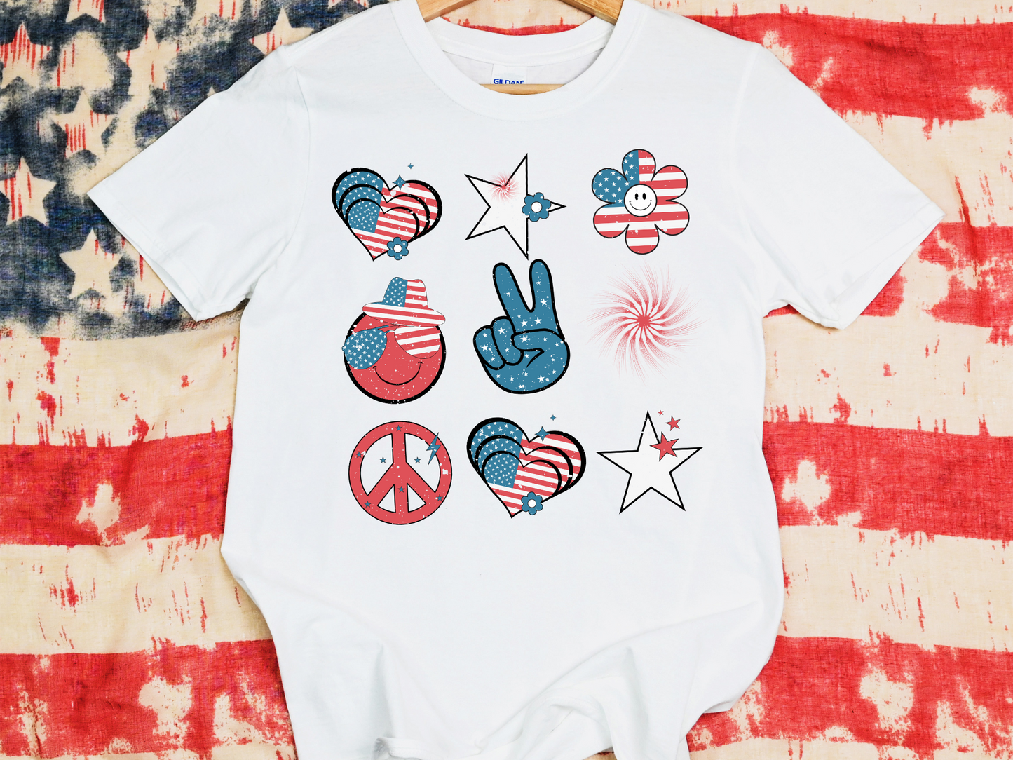 Fourth Of July Seamless Pattern