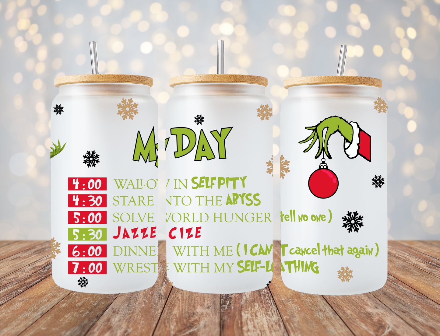 My Day Grinchmas - UV Libby Wrap
