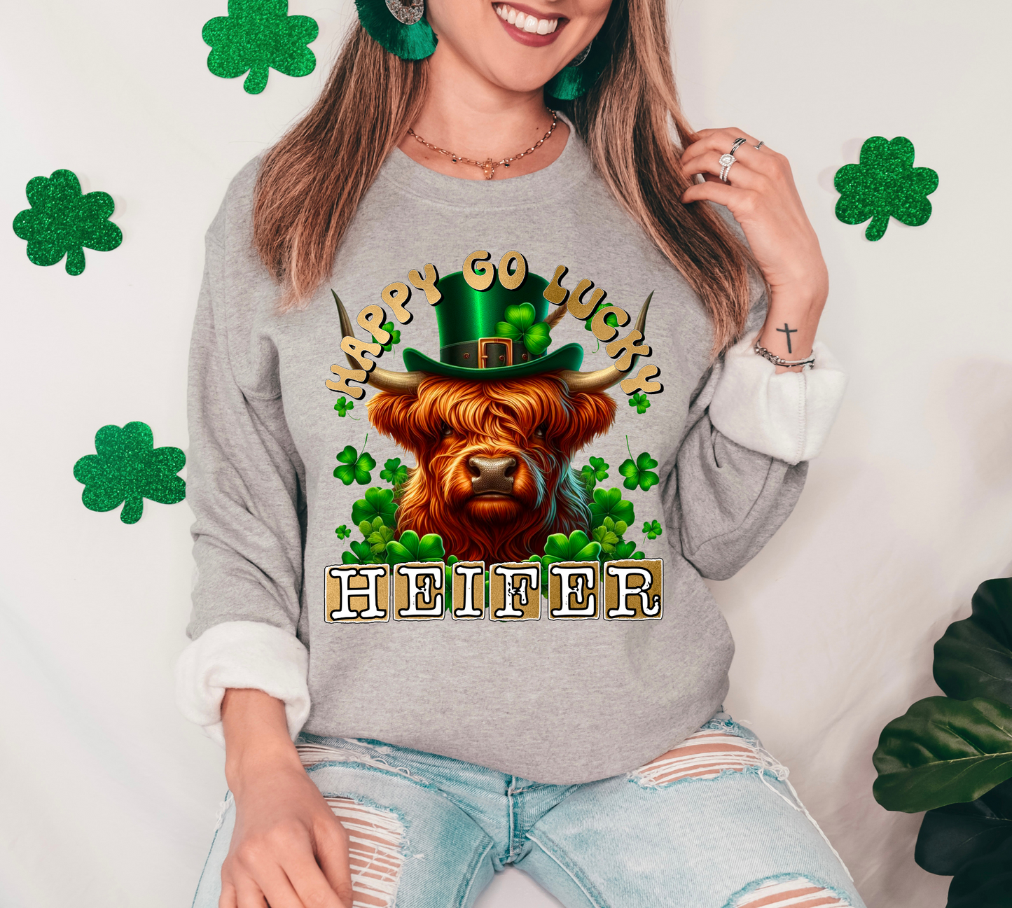 Happy Go Lucky Heifer