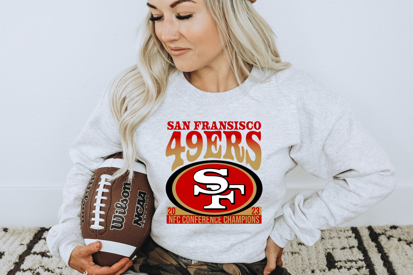 2023 San Francisco 49ers NFC Champs ombre