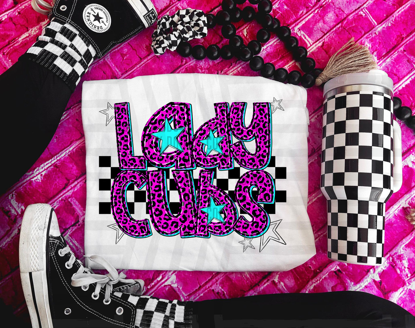 Ladycubs (pink neon leopard)