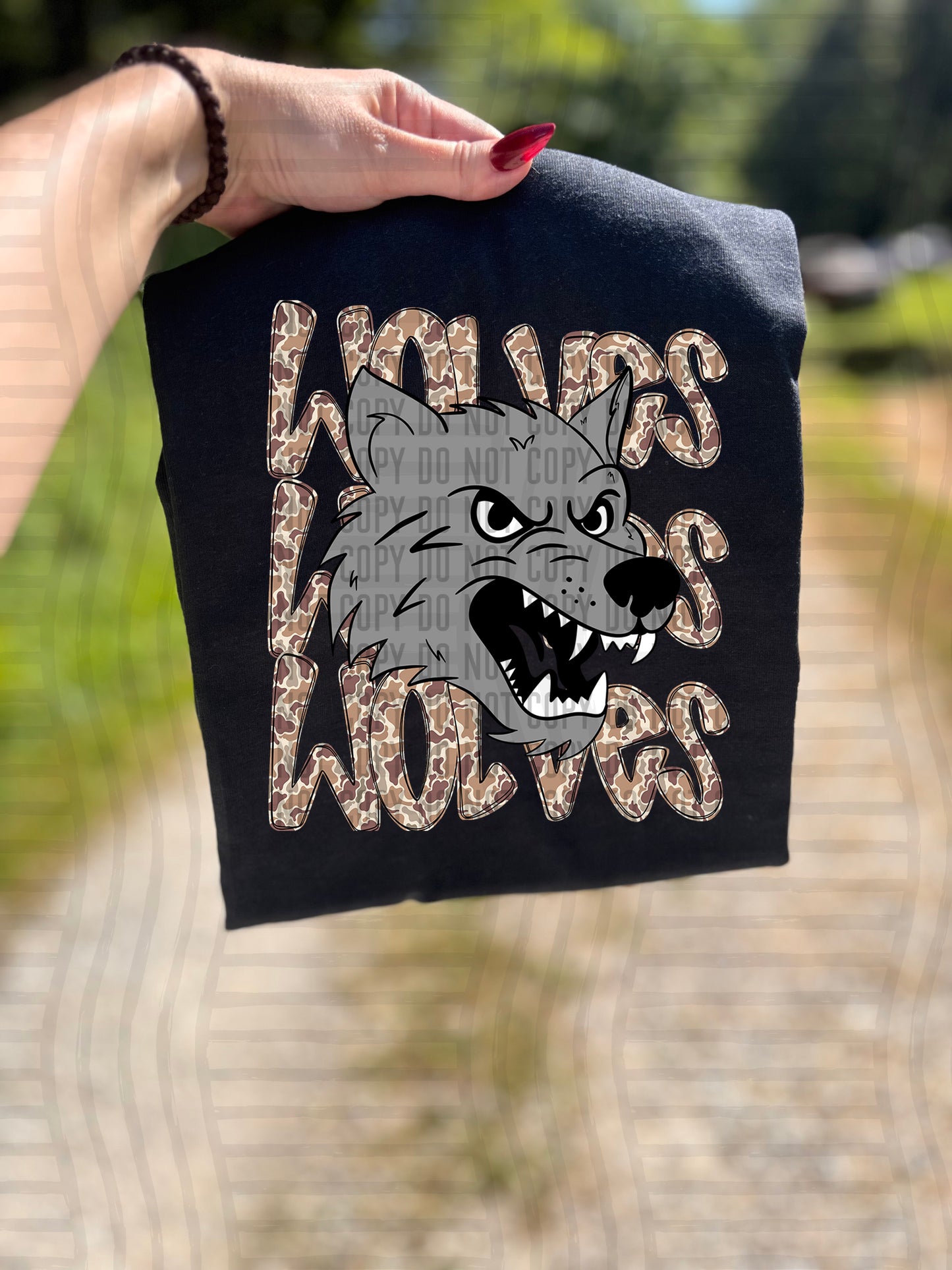 Camo Wolves