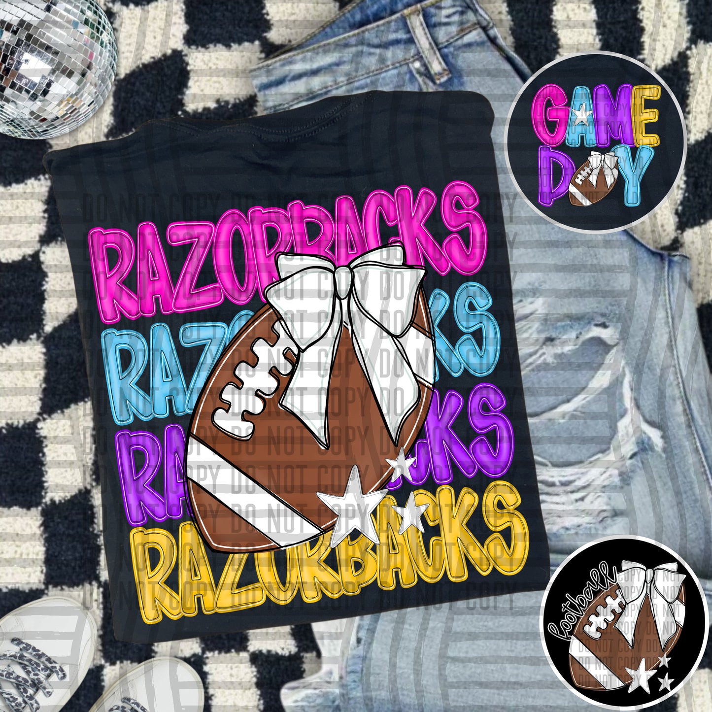 FOOTBALL RAZORBACKS