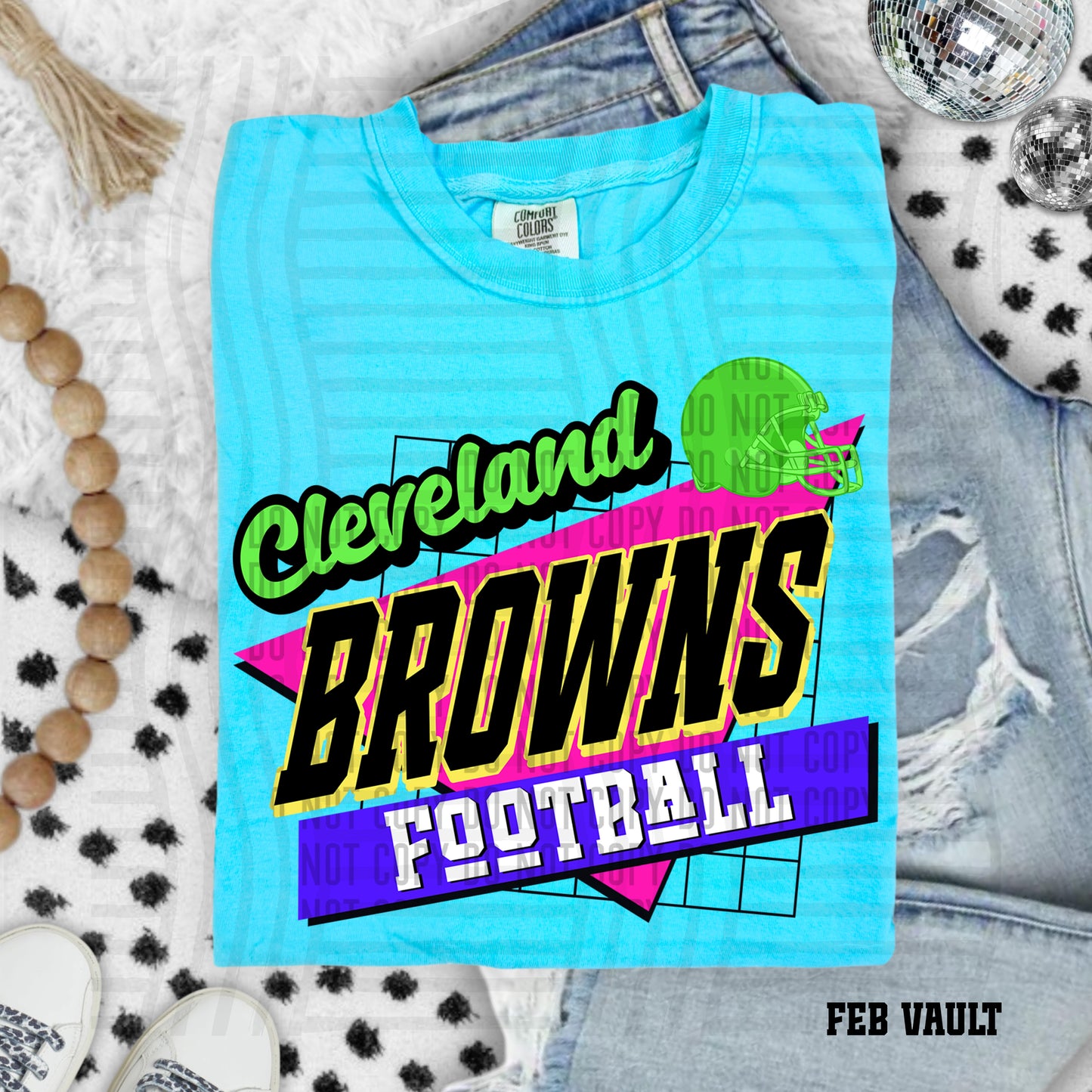 RETRO CLEVELAND BROWNS FOOTBALL