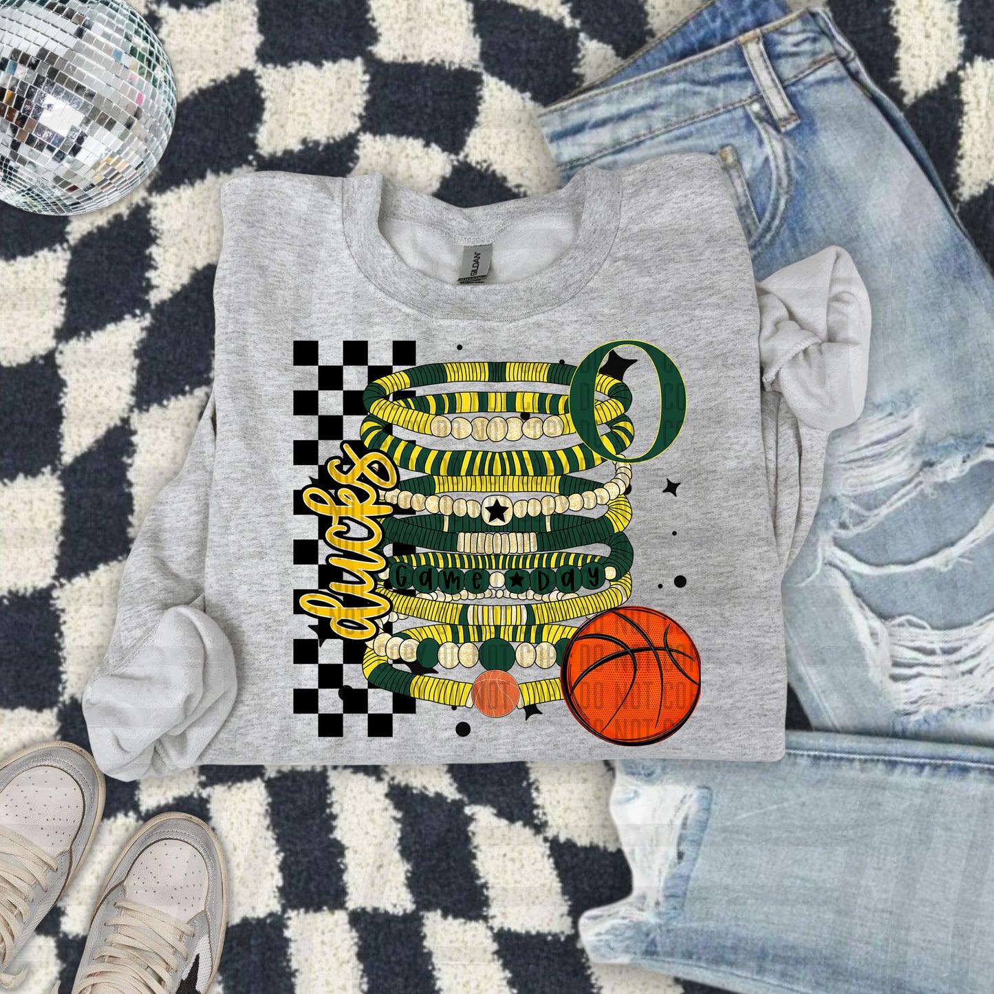 DUCKS BASKETBALL GAME DAY BRACELETS